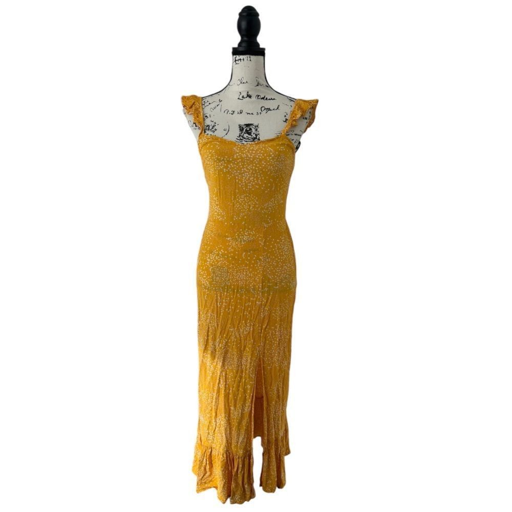 Express Express SZ S yellow maxi dress Size S / US 4 / IT 40 - 5 Thumbnail