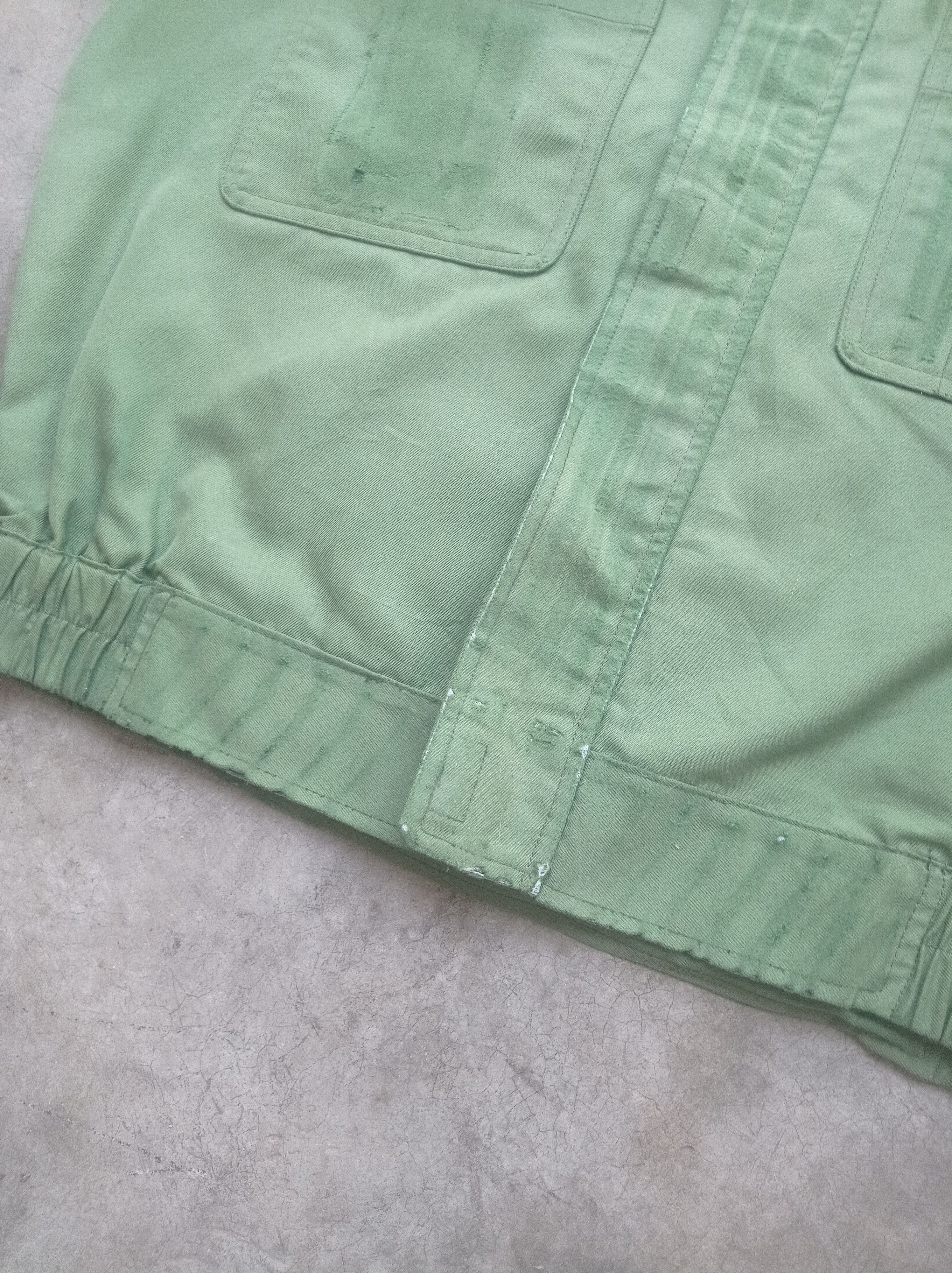 Japanese Brand 🔥Rare🔥faded destress yamato Japan worker jacket mizuno Size US L / EU 52-54 / 3 - 12 Thumbnail