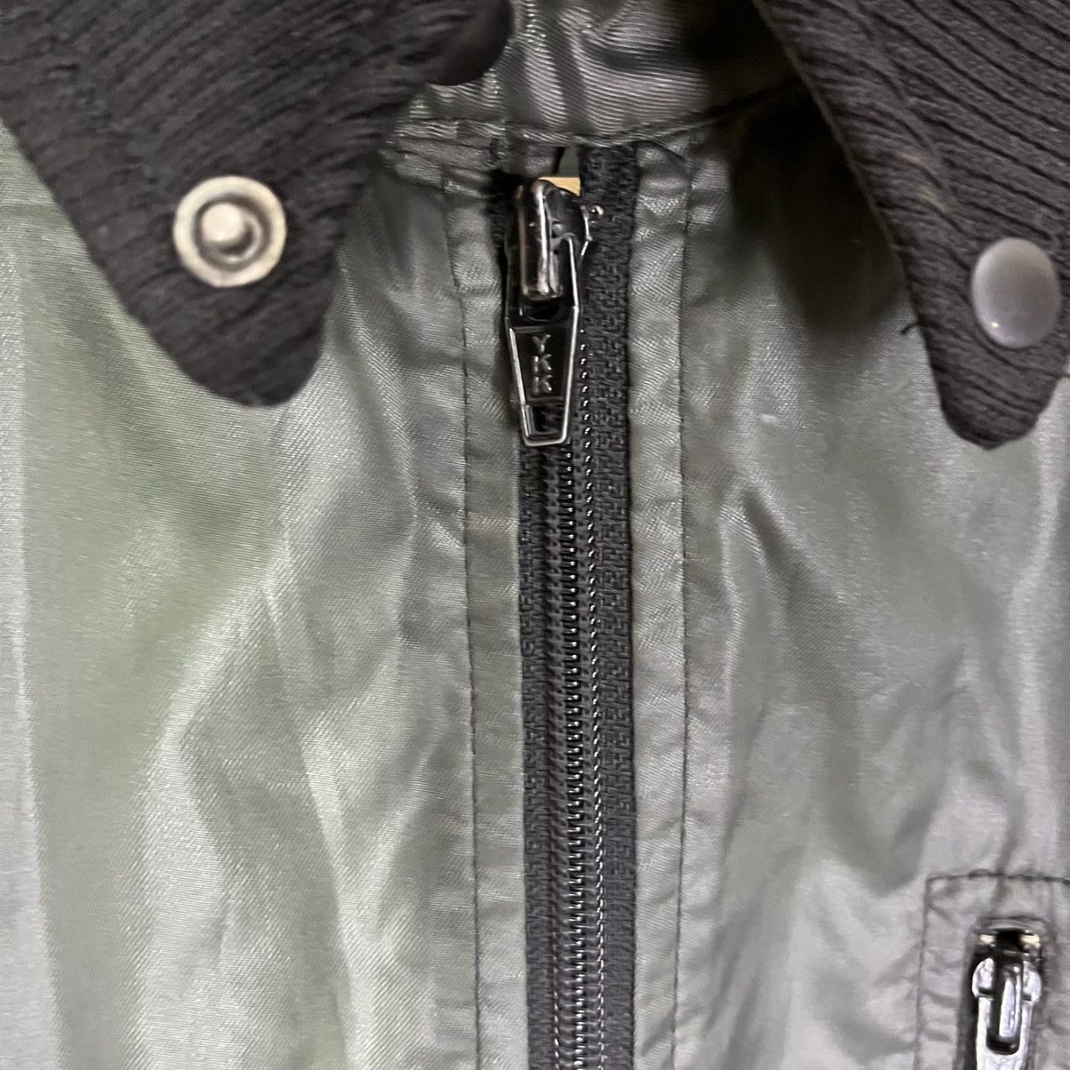 Issey Miyake Vintage 80s Issey Skyline Bomber Jacket Issey Miyake Bomber Size US M / EU 48-50 / 2 - 8 Thumbnail
