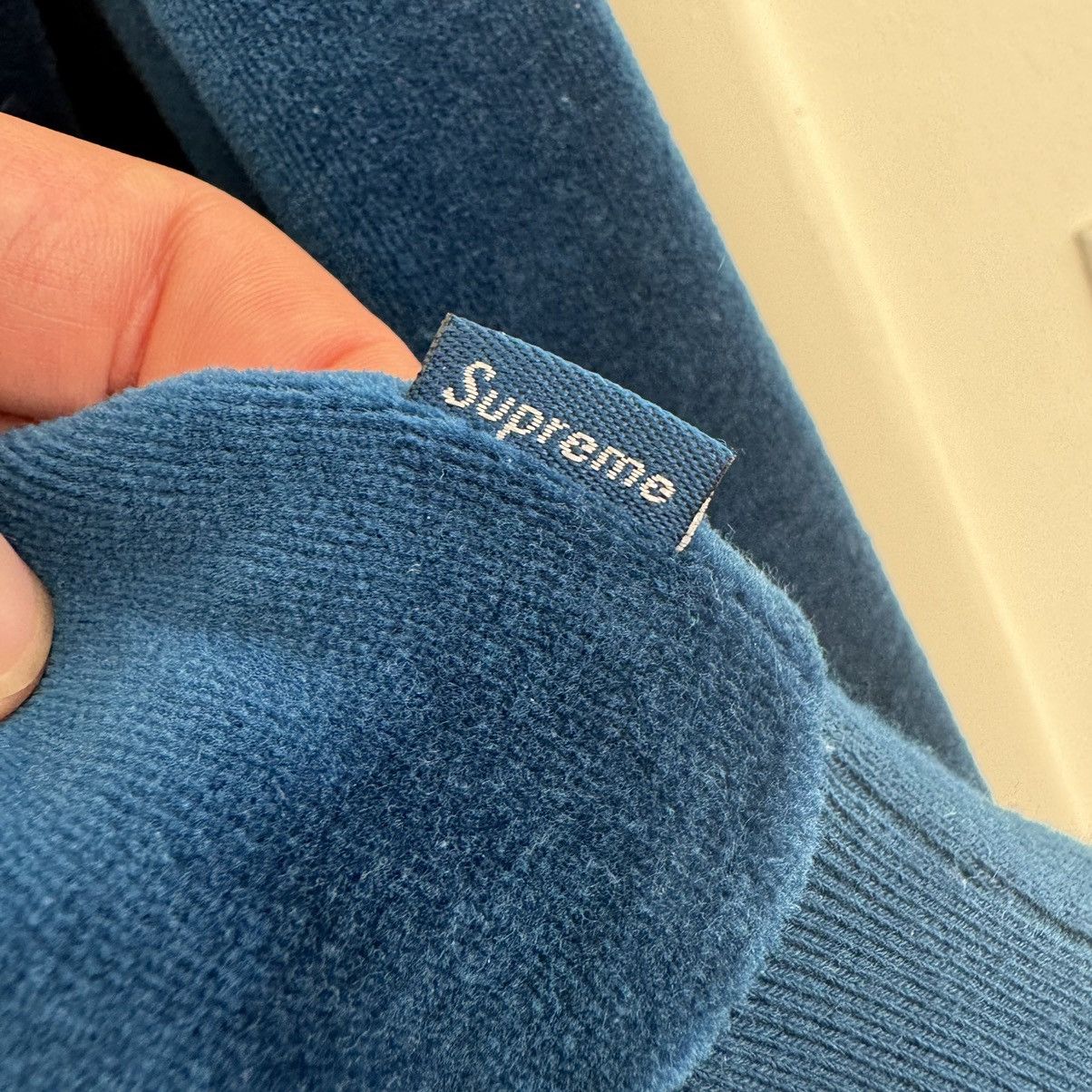 Supreme Supreme velour long sleeve polo Size US M / EU 48-50 / 2 - 7 Thumbnail