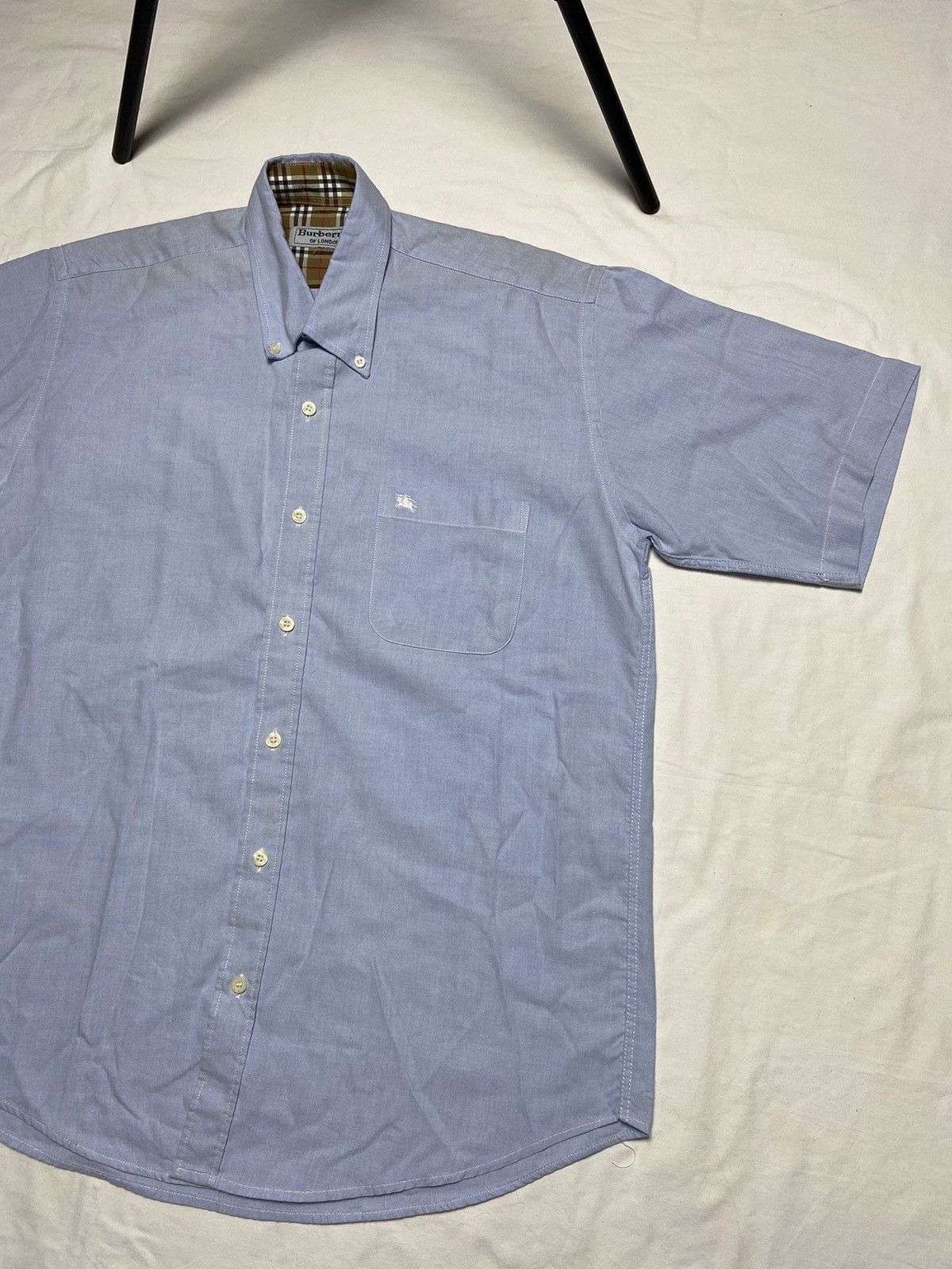 Burberry × Vintage Burberrys shirt vintage Size US XL / EU 56 / 4 - 2 Thumbnail