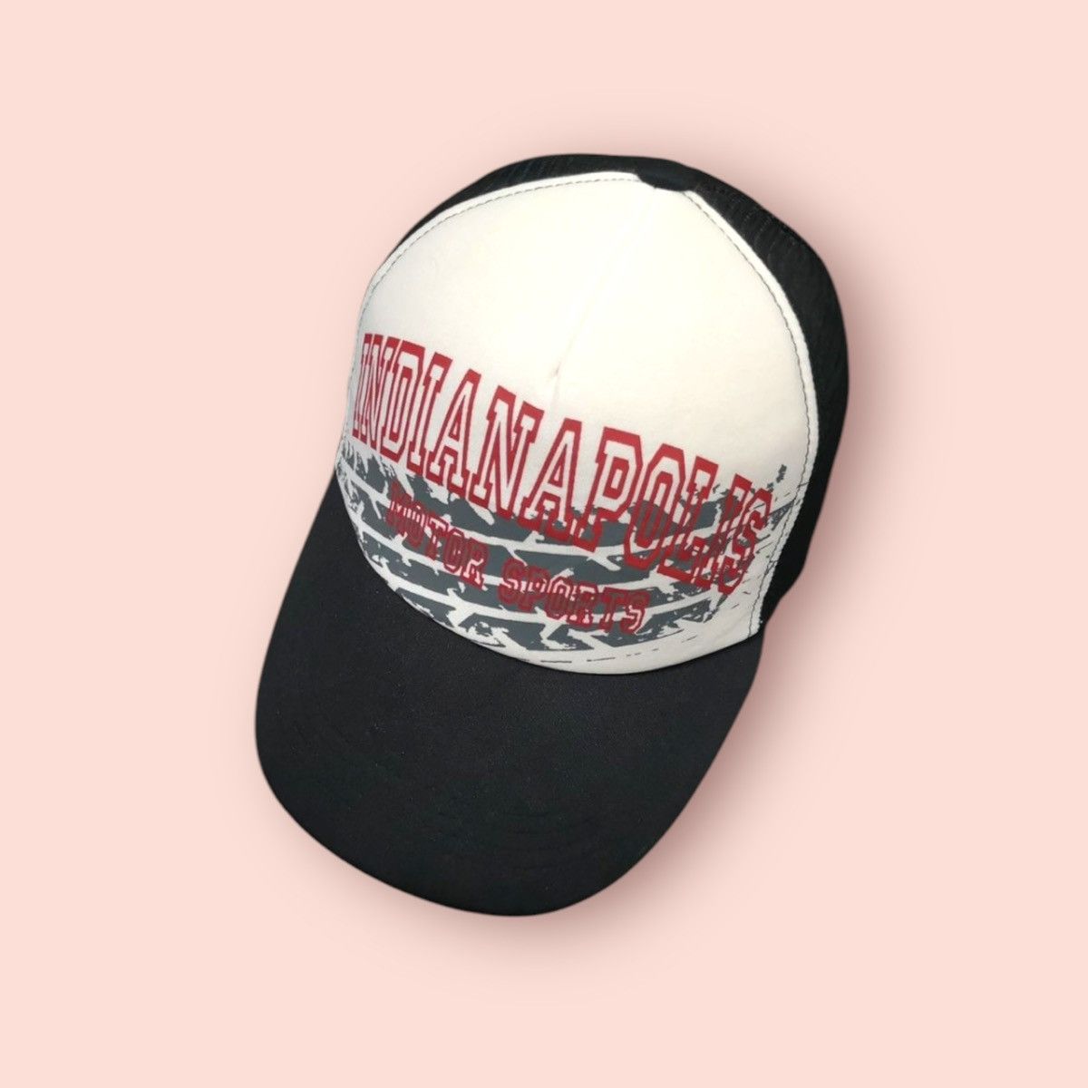 Vintage INDIANAPOLIS MOTOR SPORTS TRUCKER SNAPBACK Size ONE SIZE - 1 Thumbnail