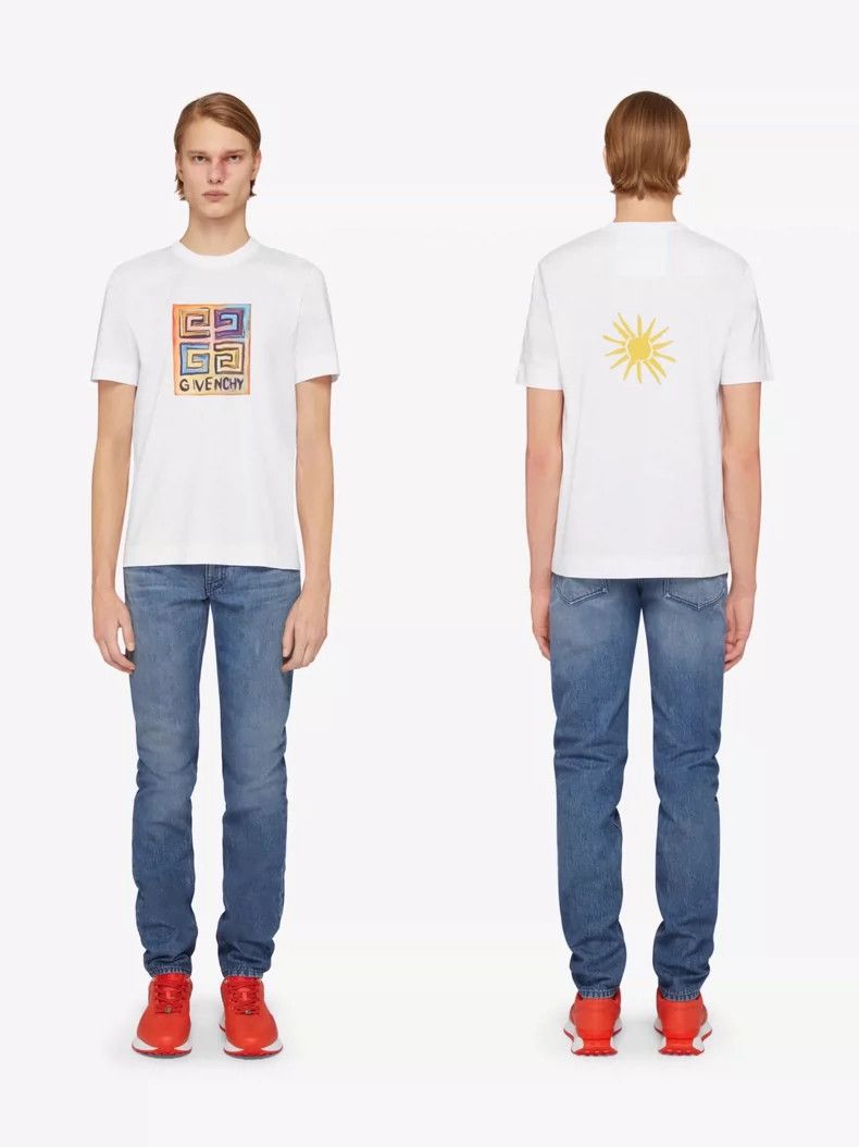 Givenchy Givenchy Painted 4G short-sleeved T-shirt Size M / US 6-8 / IT 42-44 - 7 Thumbnail