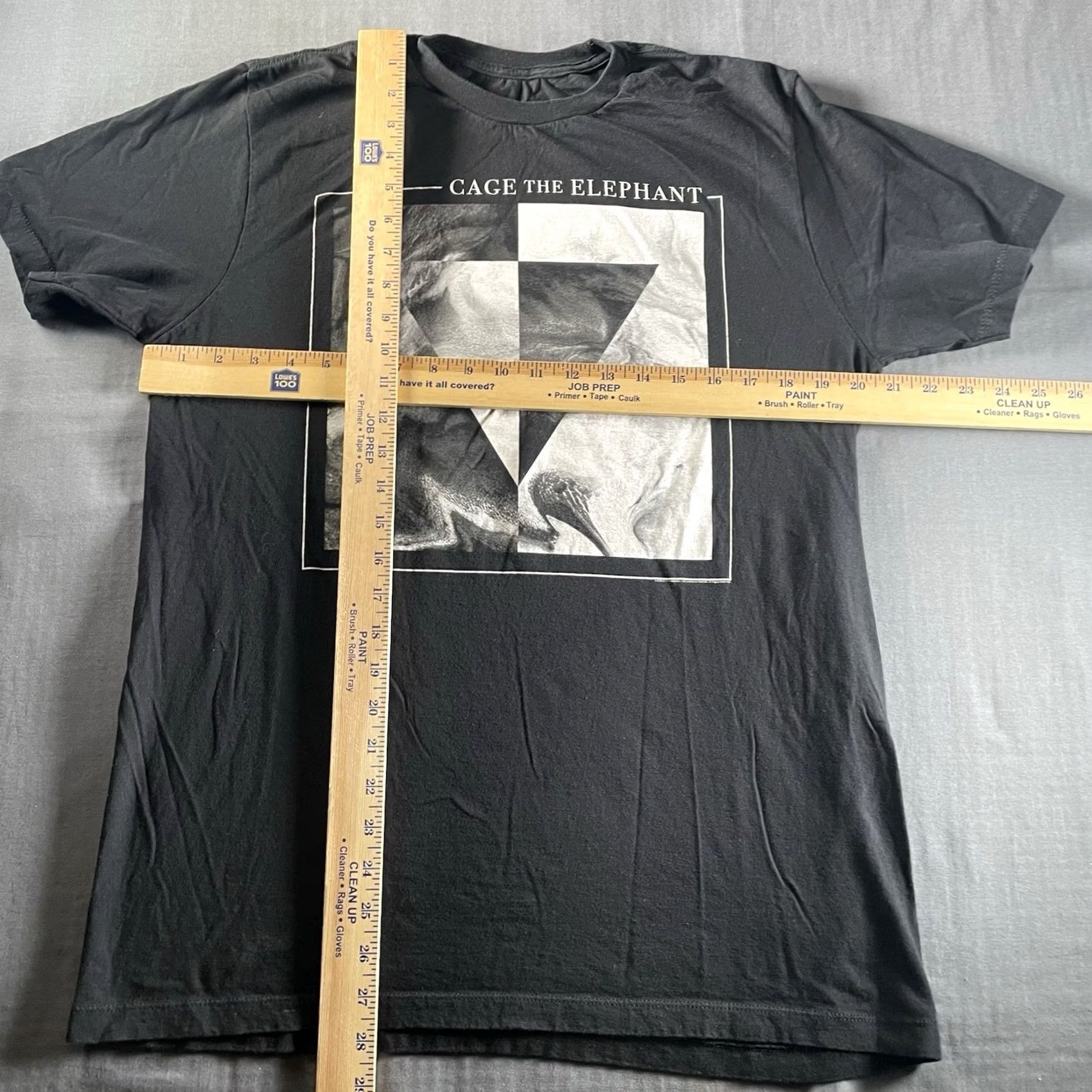 Vintage Cage The Elephant Men’s L T-Shirt Rock Pop 2016 Tell Me I’m Pretty Matt Shultz Black Mens Size US L / EU 52-54 / 3 - 4 Thumbnail
