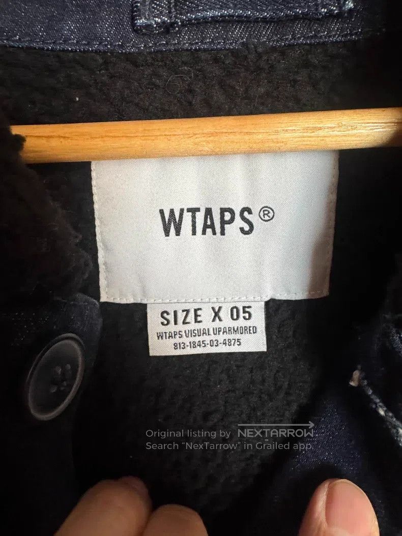 Wtaps Wtaps Denim Sheepskin Jacket Size US M / EU 48-50 / 2 - 3 Thumbnail