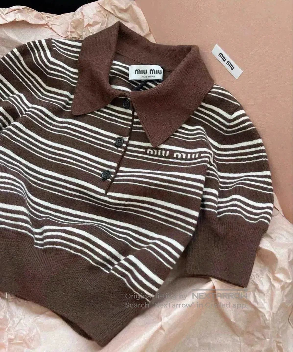 Miu Miu Miu Miu Knit Sweater. Size S / US 4 / IT 40 - 5 Thumbnail