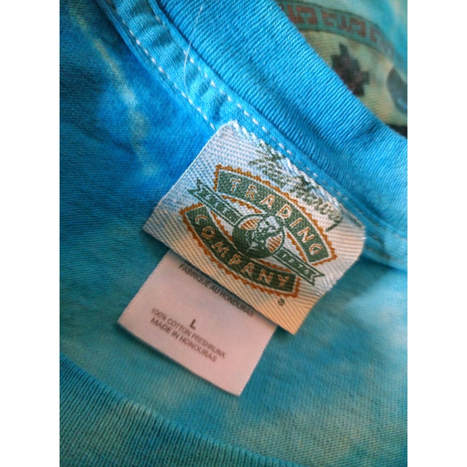 Vintage VINTAGE Fred Harvey Trading Company Grand Canyon National Park T Shirt Mens L Blue 90s Double-Sided Crew Neck Cotton Short Sleeve Size US L / EU 52-54 / 3 - 8 Thumbnail