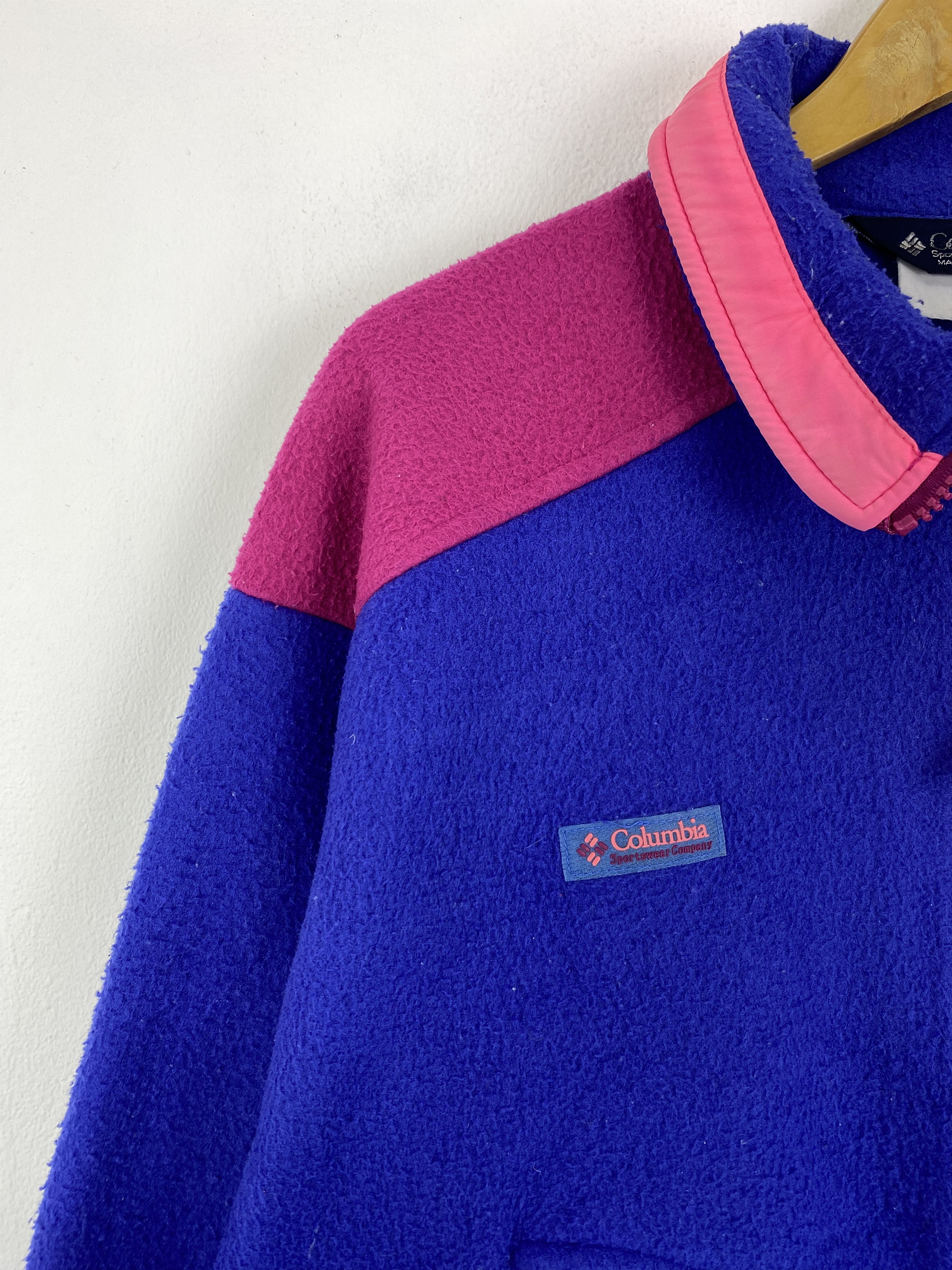 Columbia Vintage Columbia Made In Usa Fleece Zipper Up Jacket J0004 Size US M / EU 48-50 / 2 - 7 Thumbnail