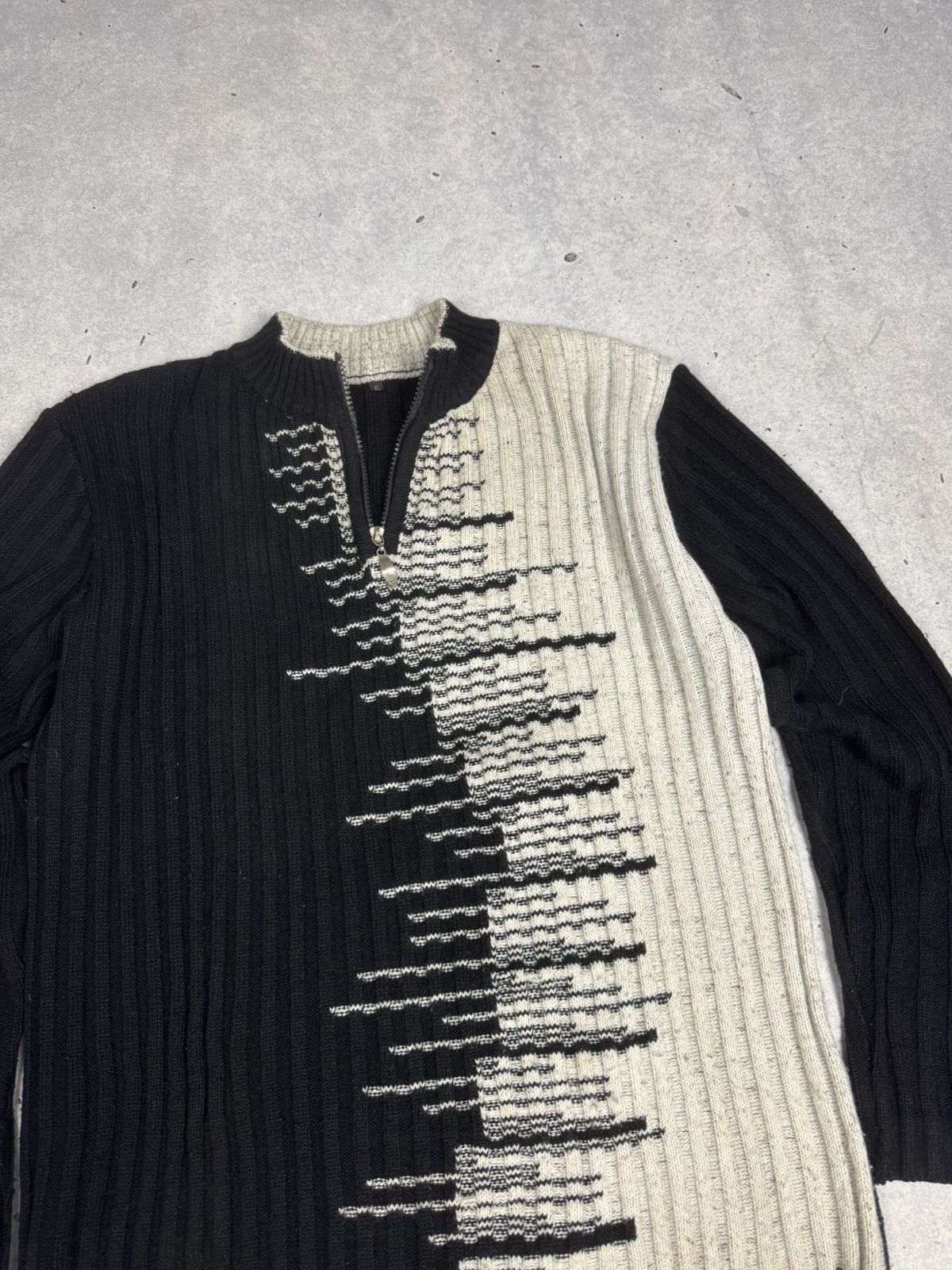 If Six Was Nine Vintage Japanese Style Knitted Opium Sweater Issey Miyake Size US L / EU 52-54 / 3 - 2 Thumbnail