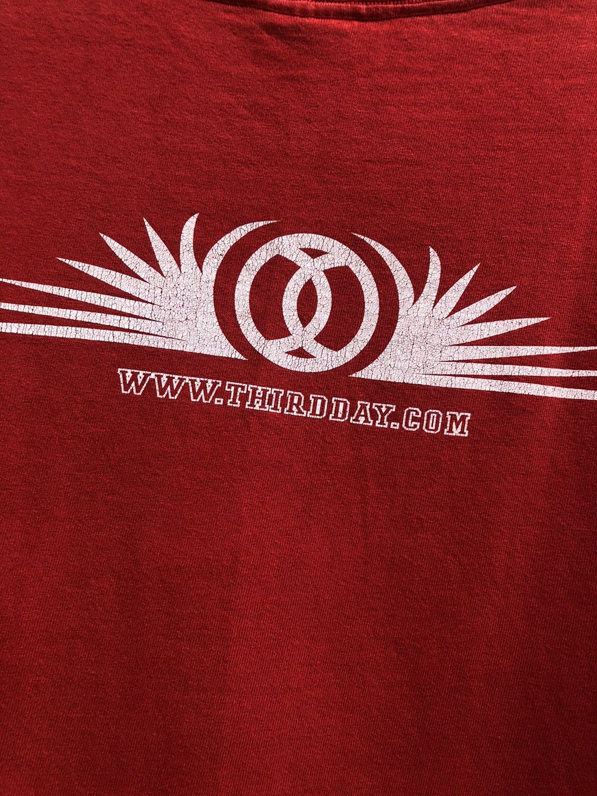 Band Tees × Vintage Vintage 90s Third Day Rock Tshirt Size US M / EU 48-50 / 2 - 5 Thumbnail