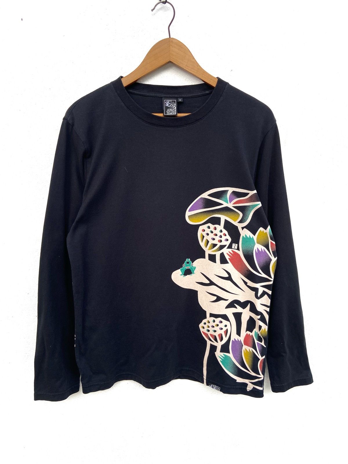 Japan Shine 🔥 Vintage Sukajan Japan t shirt long sleeve Size US M / EU 48-50 / 2 - 1 Thumbnail