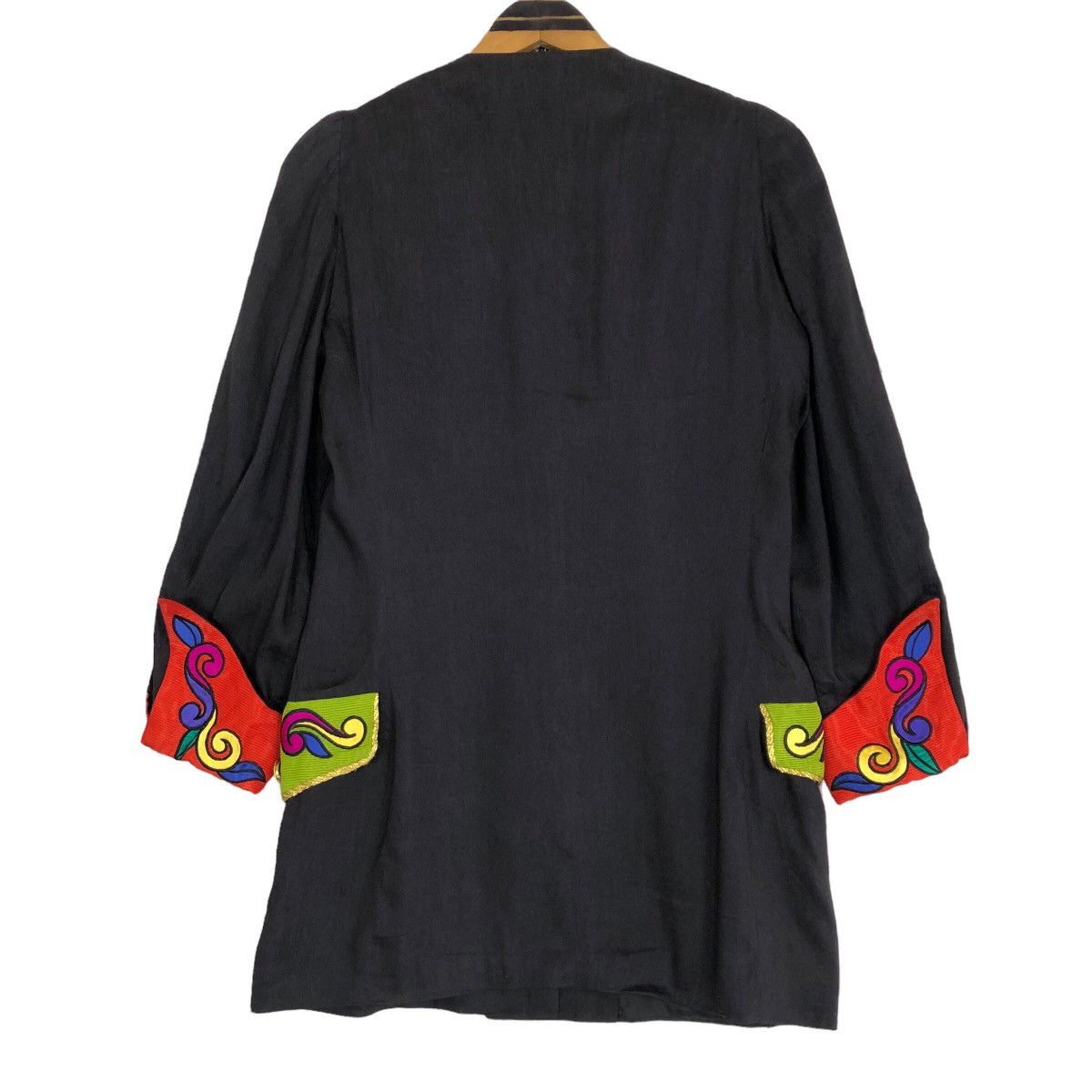 Versace Vintage Gianni Versace Couture 1991 S/S Baroque Cuff Blazer Size S / US 4 / IT 40 - 13 Thumbnail
