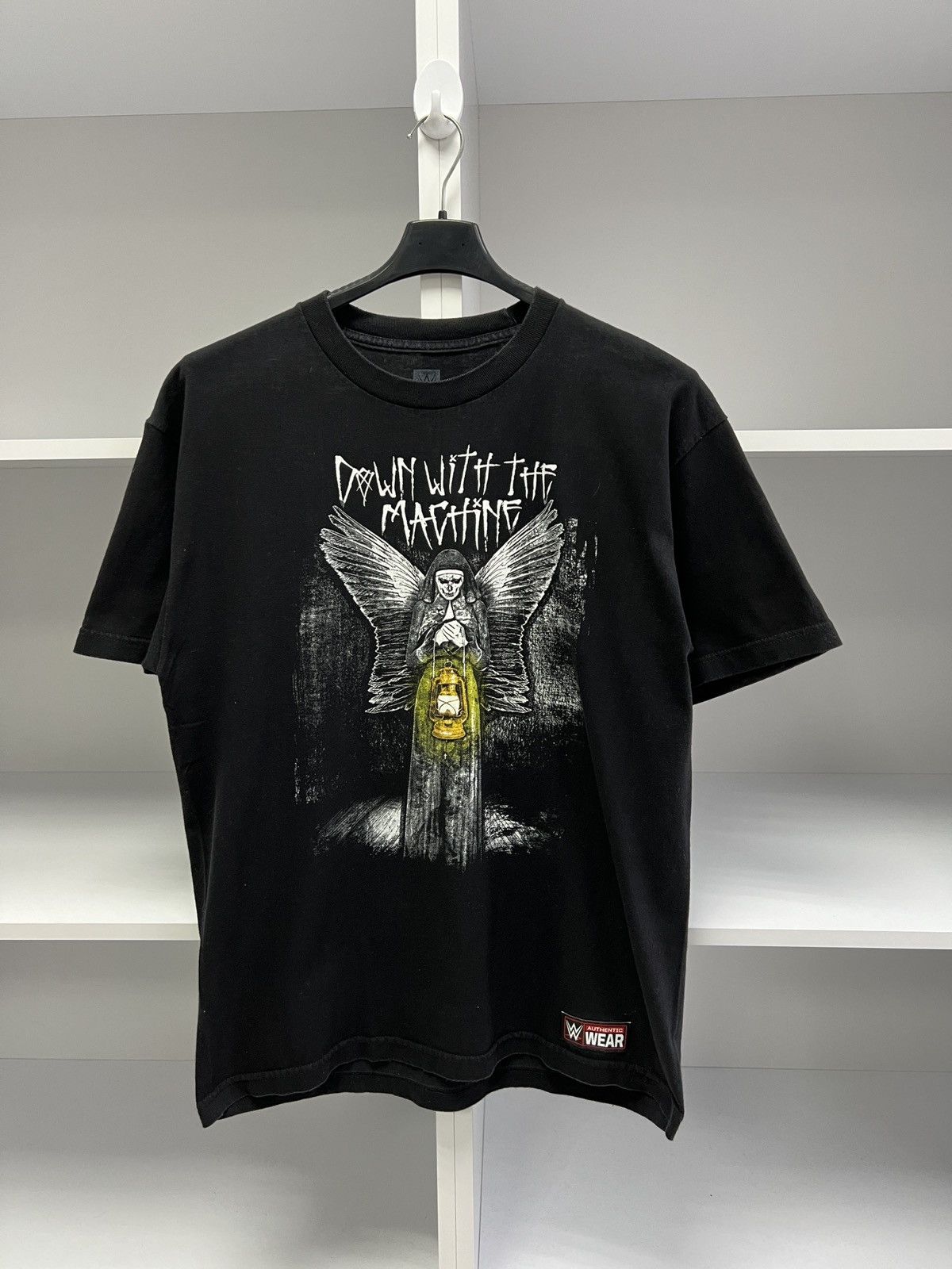 Vintage × WWE The Wyatt Family Down with the Machine T-Shirt WWE Size US L / EU 52-54 / 3 - 5 Thumbnail