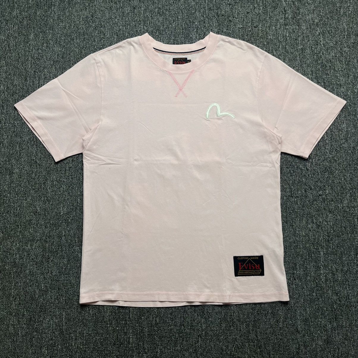 Evisu evisu maniac biglogo tshirt pink Size US M / EU 48-50 / 2 - 2 Thumbnail