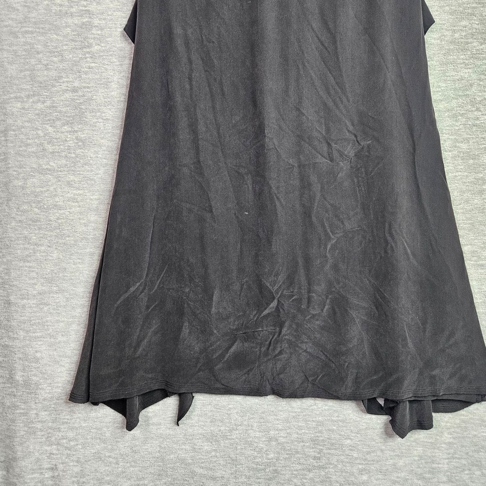 Allsaints AllSaints Black Sleeveless Zip Front Dress Women’s Size 0 Draped Size XS / US 0-2 / IT 36-38 - 4 Thumbnail
