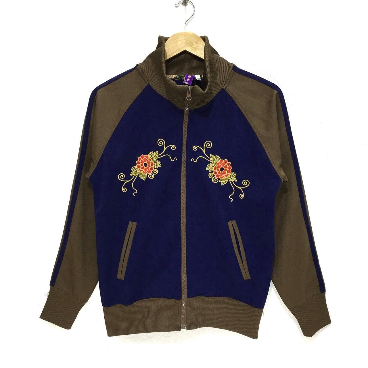 Vintage Vintage SUKAJAN Jacket Sakura Fujin Raijin Floral Size L / US 10 / IT 46 - 1 Thumbnail