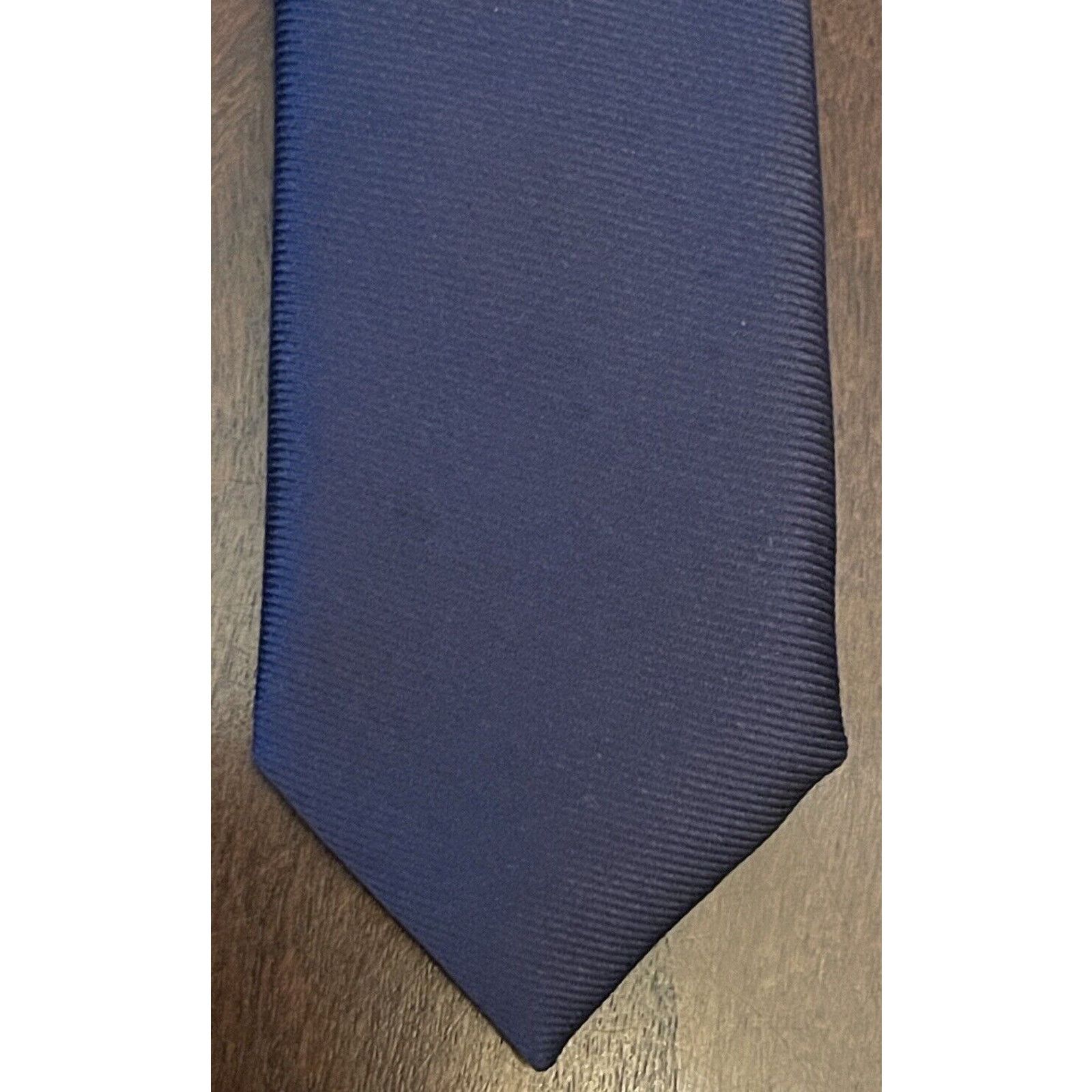 Express Express Blue 100% Polyester Men’s Neck Tie Made In China Size ONE SIZE - 6 Thumbnail