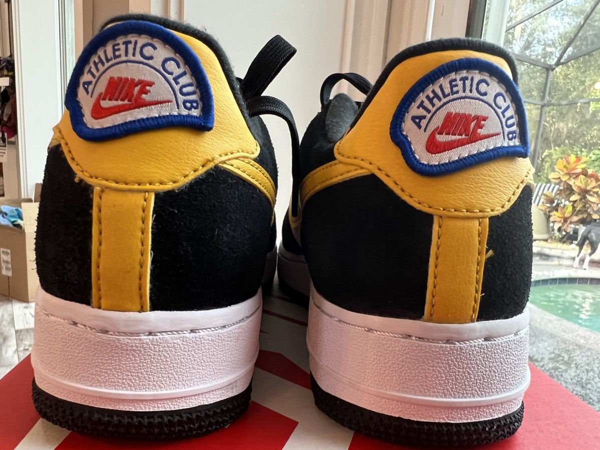 Nike Nike Air Force 1 Low Athletic Club Black Univ Gold Sz 7 Size US 7 / EU 40 - 4 Thumbnail