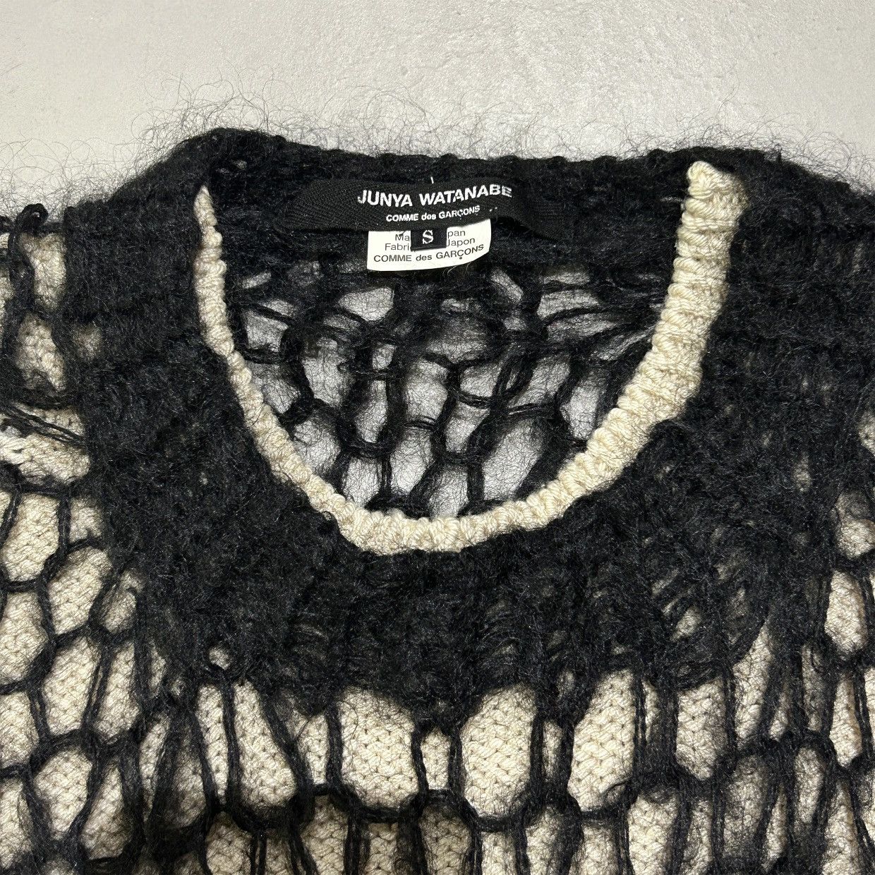 Junya Watanabe Junya Watanabe Double-Layered Knit Sweater Size US S / EU 44-46 / 1 - 4 Thumbnail