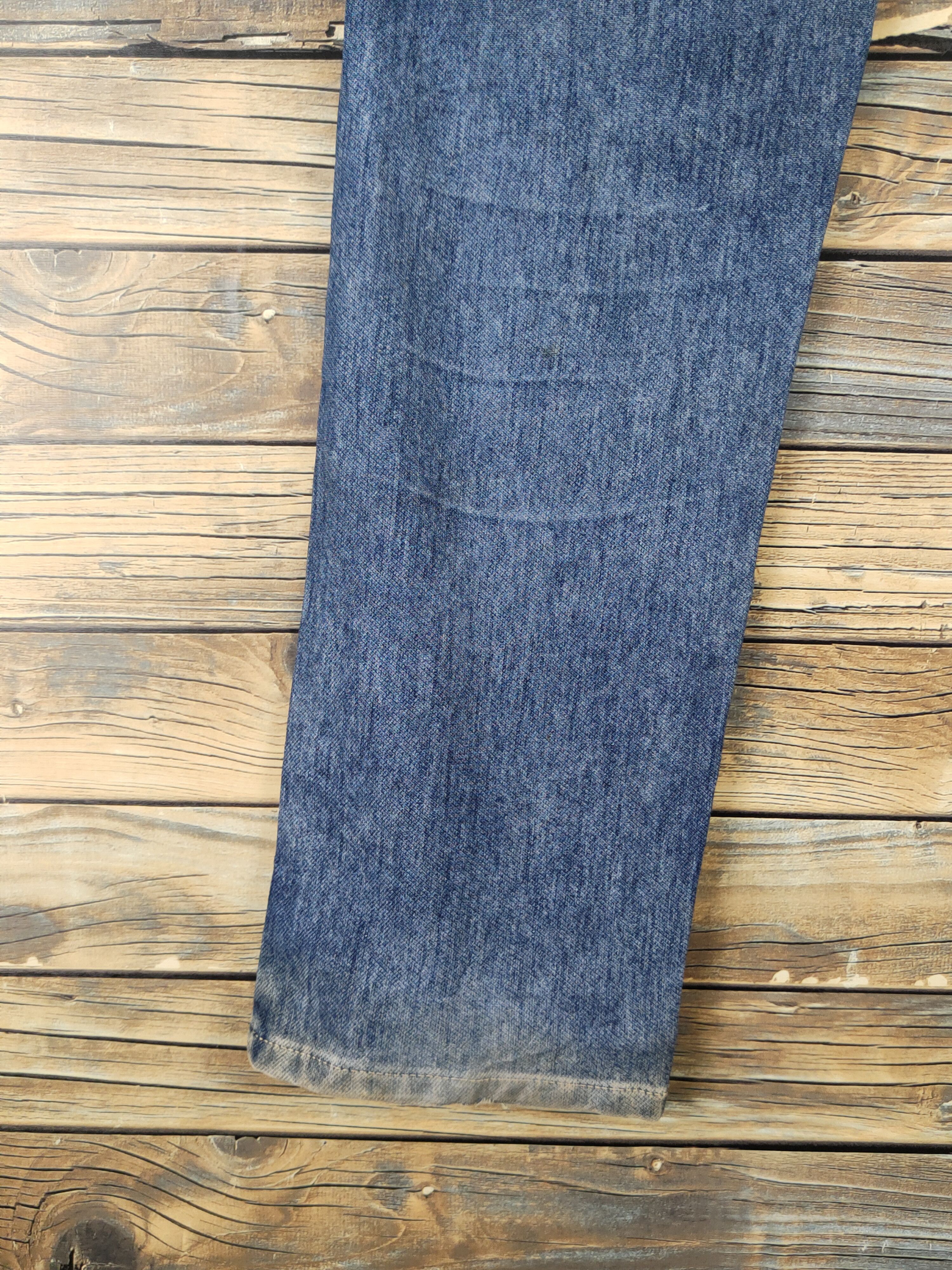 Edwin Edwin Dark Blue Distressed Ripped denim Jeans #W1404 Size US 32 / EU 48 - 10 Thumbnail