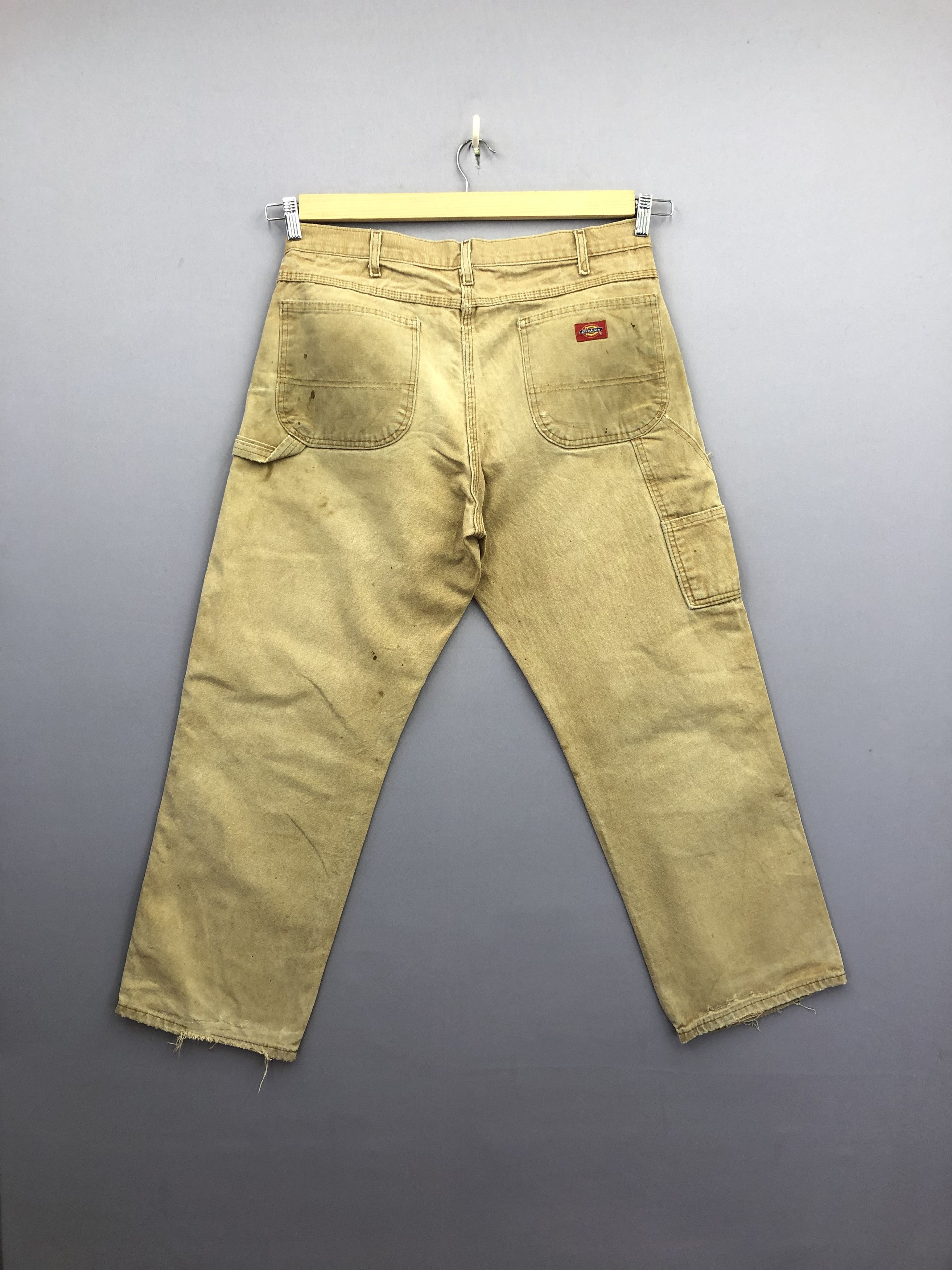 Dickies Vintage Dickies Cargo Carpenter Rusty Baggy Distressed Jeans Size US 36 / EU 52 - 2 Thumbnail