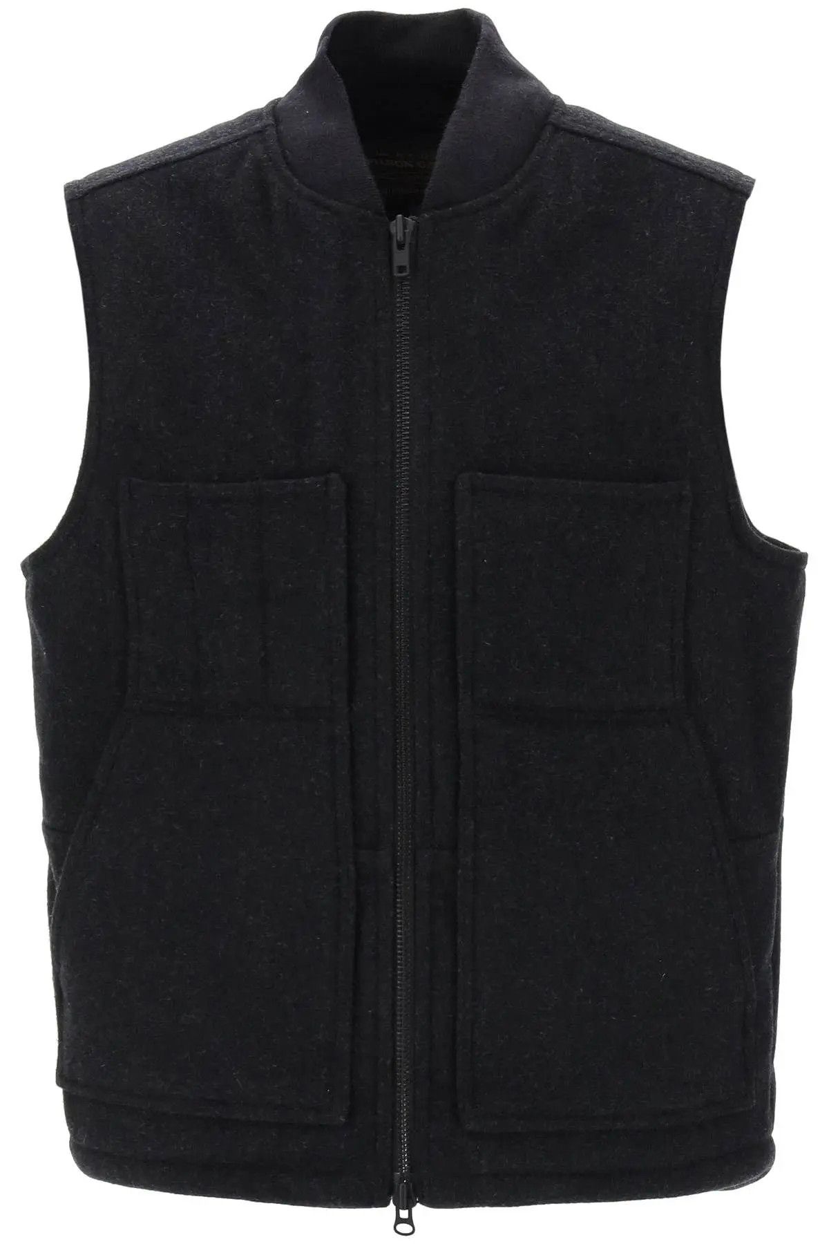 o1s22i1n0324 Mackinaw Wool Vest in Grey