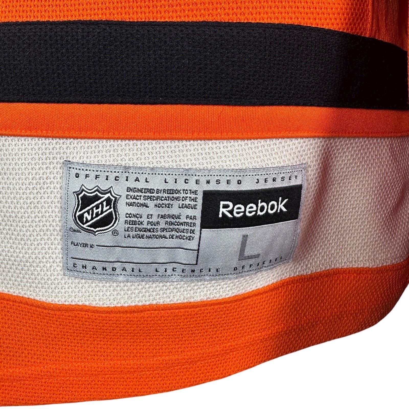 Reebok Reebok NHL Philadelphia Flyers Steve Mason #35 Jersey Mens L Size US L / EU 52-54 / 3 - 6 Thumbnail