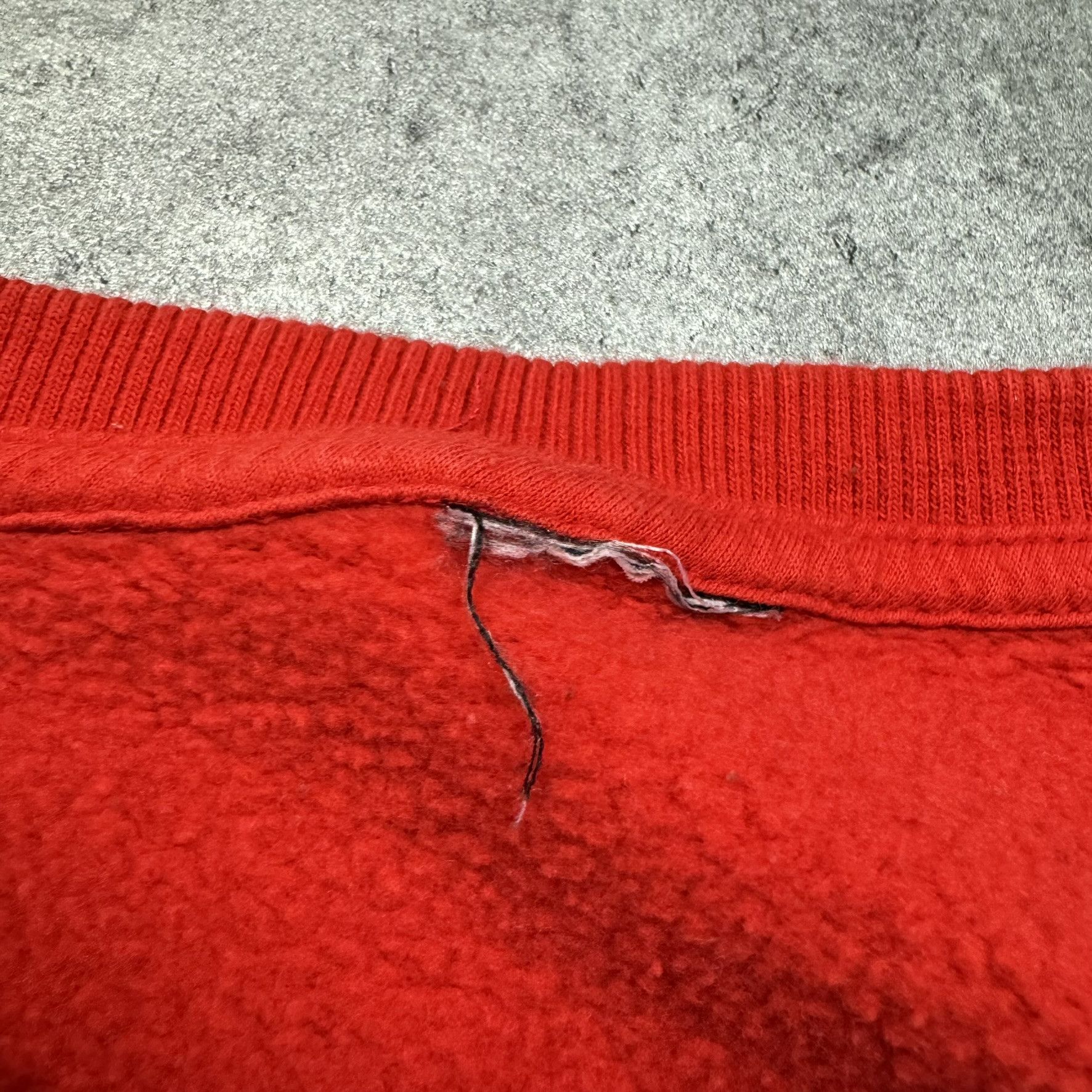 Nike × Vintage Nike center swoosh crewneck Size US XL / EU 56 / 4 - 4 Thumbnail
