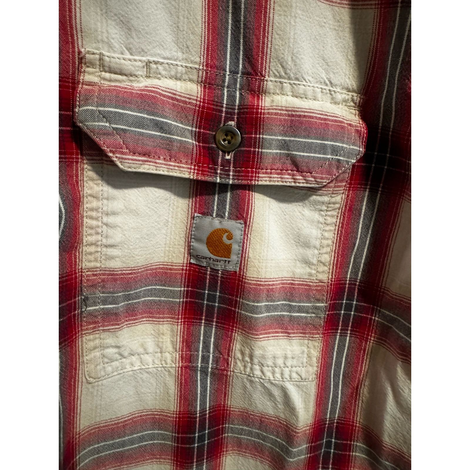 Carhartt Carhartt Plaid Short Sleeve T-Shirt Size US XL / EU 56 / 4 - 3 Thumbnail