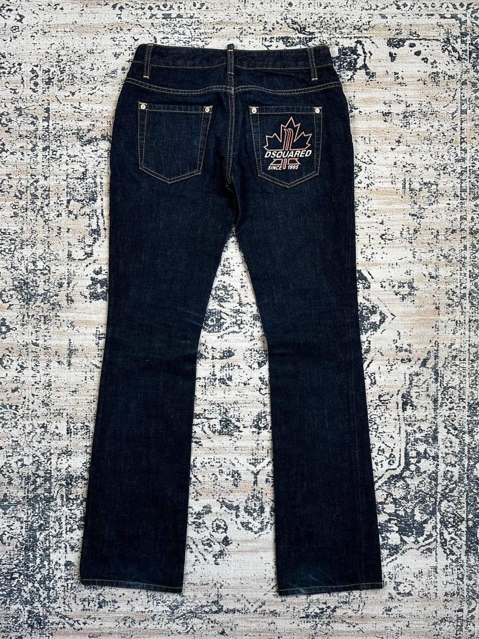 Dsquared2 Dsquared2 Luxury Blue Flared Blue Jeans Size 28" / US 6 / IT 42 - 10 Thumbnail