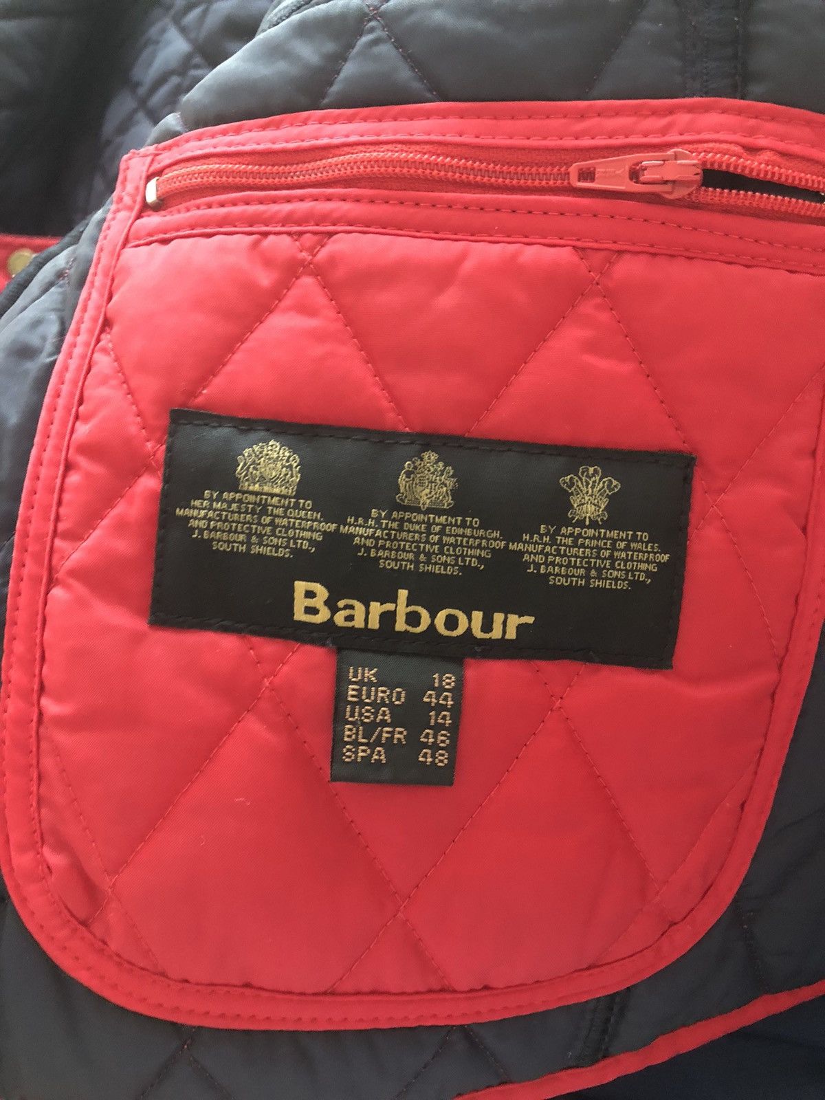 Barbour BARBOUR VINTAGE QUILTED JACKET Size US M / EU 48-50 / 2 - 3 Thumbnail