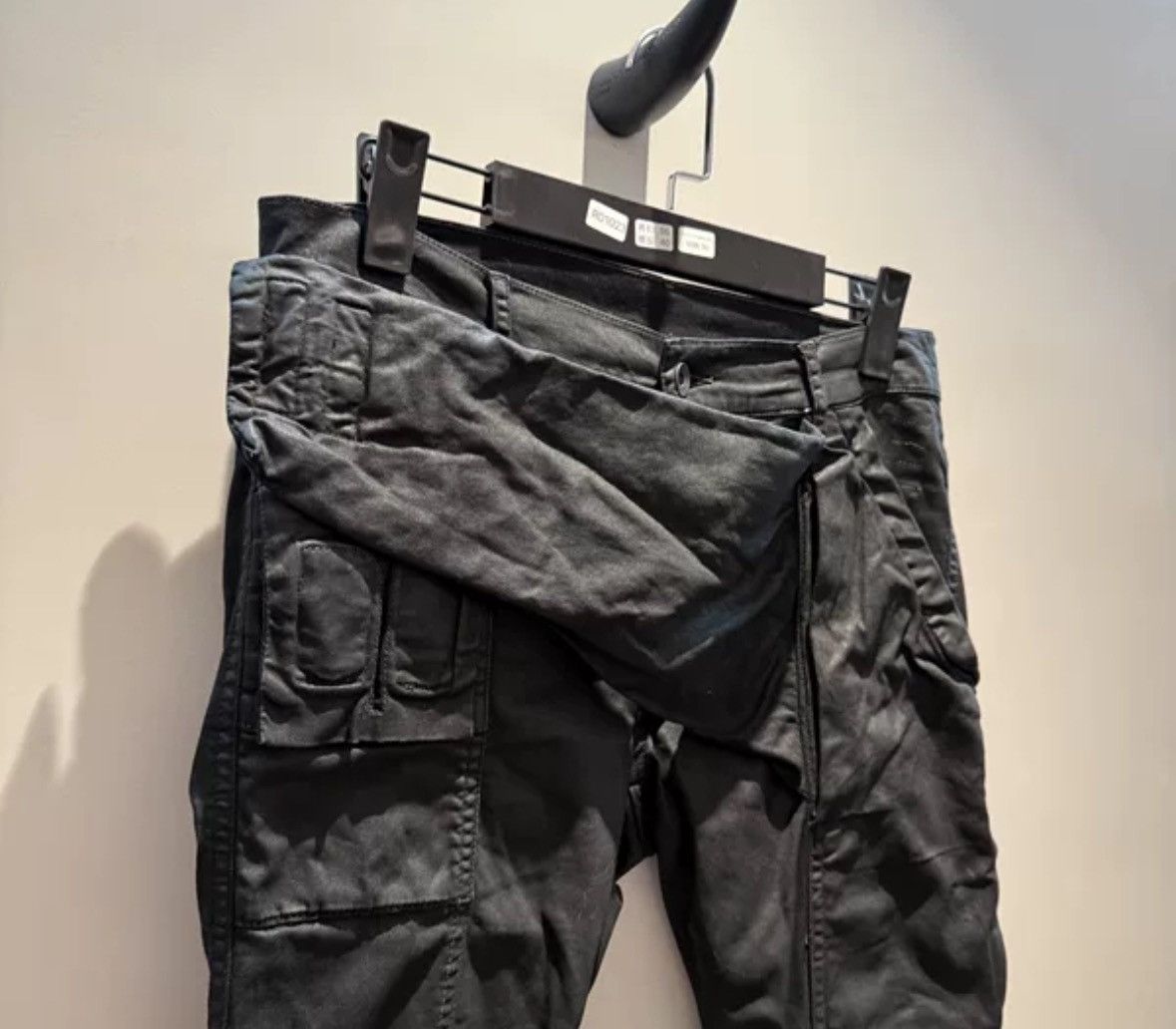Rick Owens Rick owens drkshdw double track wax motorcycle pants jeans Size US 30 / EU 46 - 3 Thumbnail