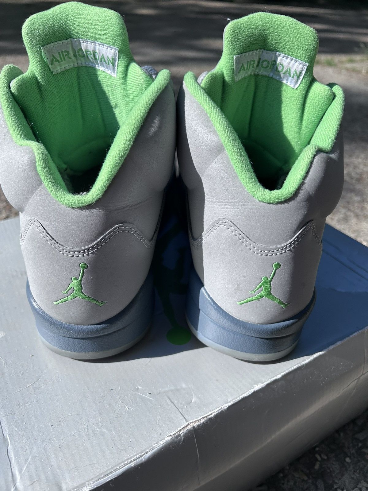 Jordan Brand Retro Jordan 5 green bean (2022) Size US 10.5 / EU 43-44 - 9 Thumbnail