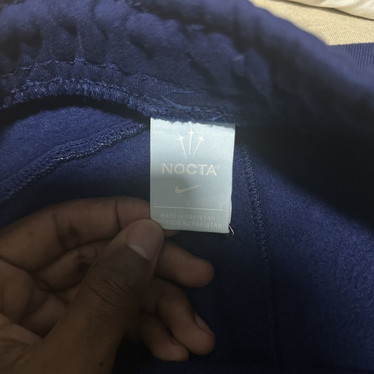 Nike Nike Nocta Fleece Sweatpants Blue Size US 32 / EU 48 - 5 Thumbnail
