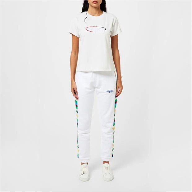 Missoni o1g2r1mq1124 Cropped Cotton Jersey T Shirt in White Size XS / US 0-2 / IT 36-38 - 6 Thumbnail