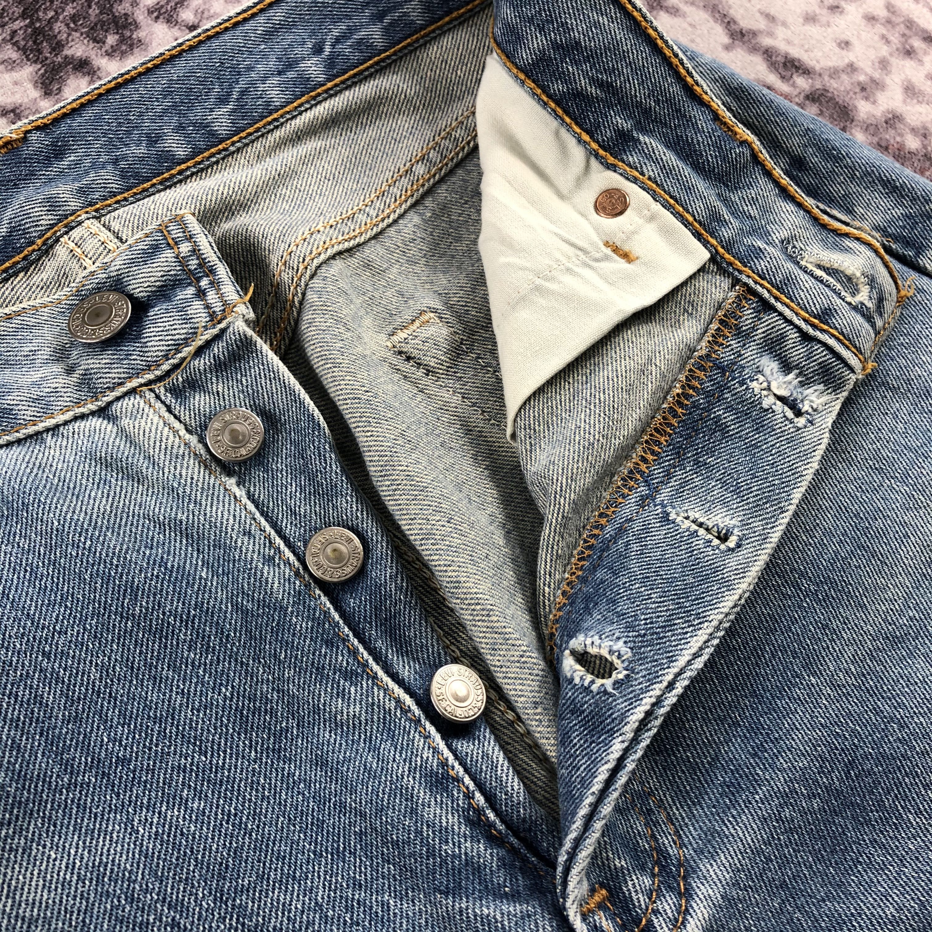 Levi's Vintage 90s Levis 501 Jeans-JM2721 Size US 28 / EU 44 - 10 Thumbnail