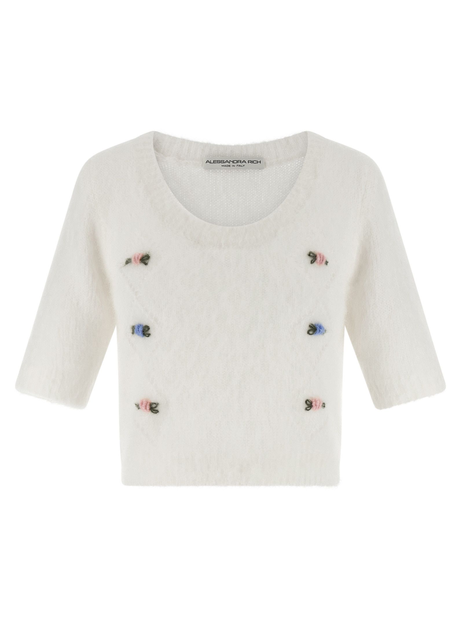 Alessandra Rich 'Carded Mohair' sweater Size XS / US 0-2 / IT 36-38 - 1 Thumbnail