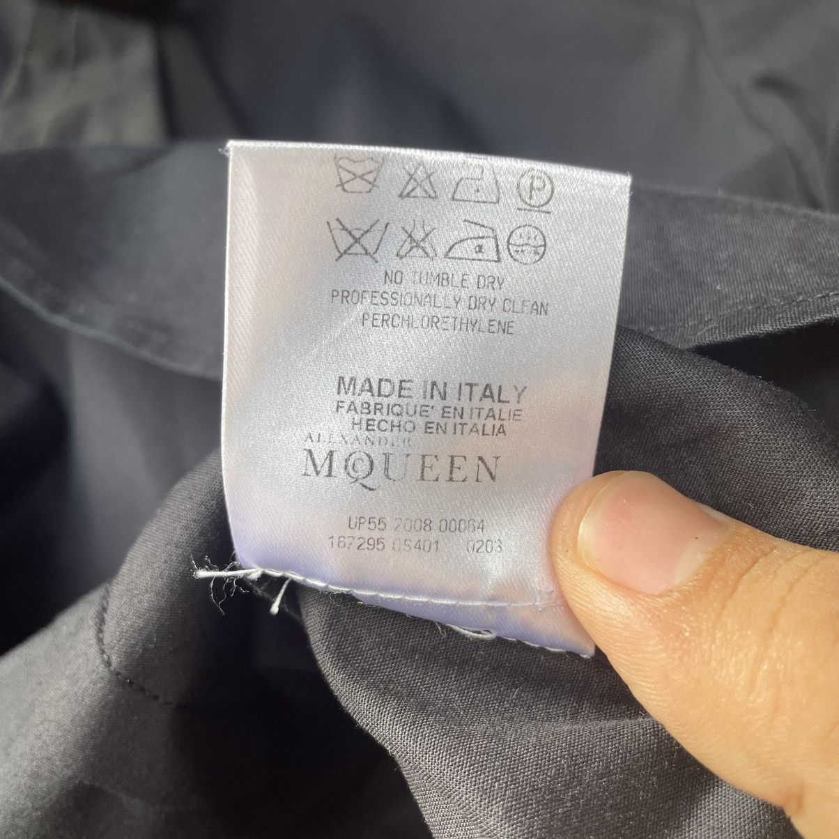 Alexander McQueen Alexander Mcqueen Button Up Gingham Shirt Size US XS / EU 42 / 0 - 7 Thumbnail