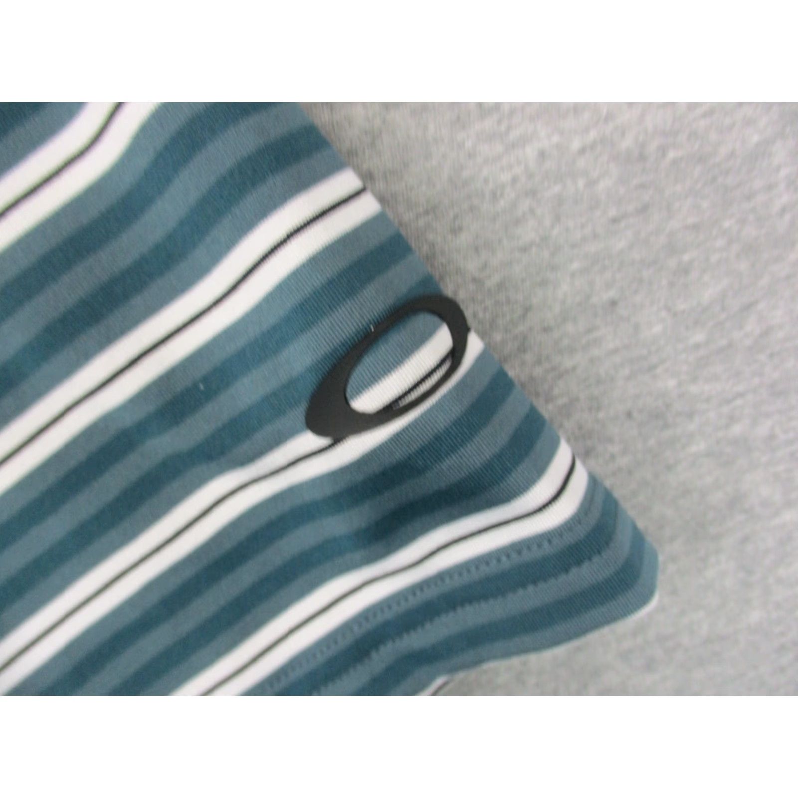 Oakley Oakley Hydrolix Sport Golf Polo Shirt Men's XL Green Stripe Size US XL / EU 56 / 4 - 3 Thumbnail
