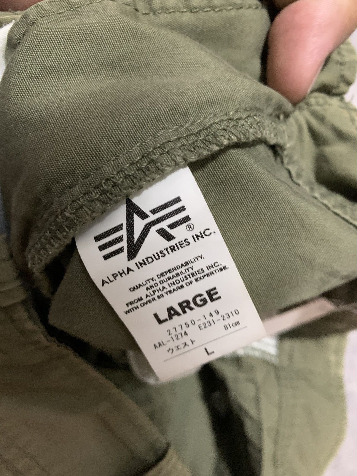 Alpha Industries Alpha industries cargo pant multi pocket Size US 34 / EU 50 - 6 Thumbnail