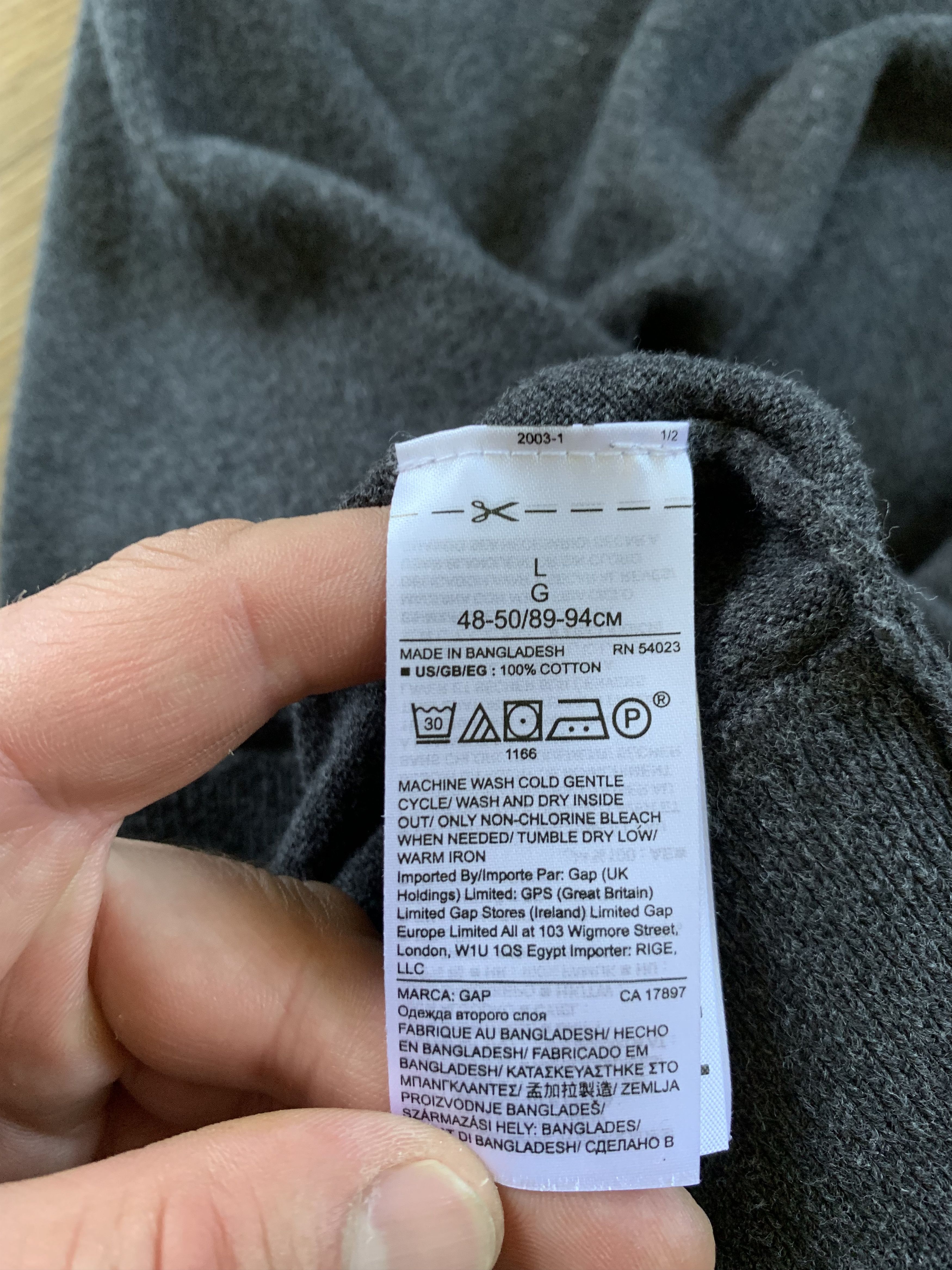 Gap Gap Cotton Classic Sweater Size US L / EU 52-54 / 3 - 6 Thumbnail