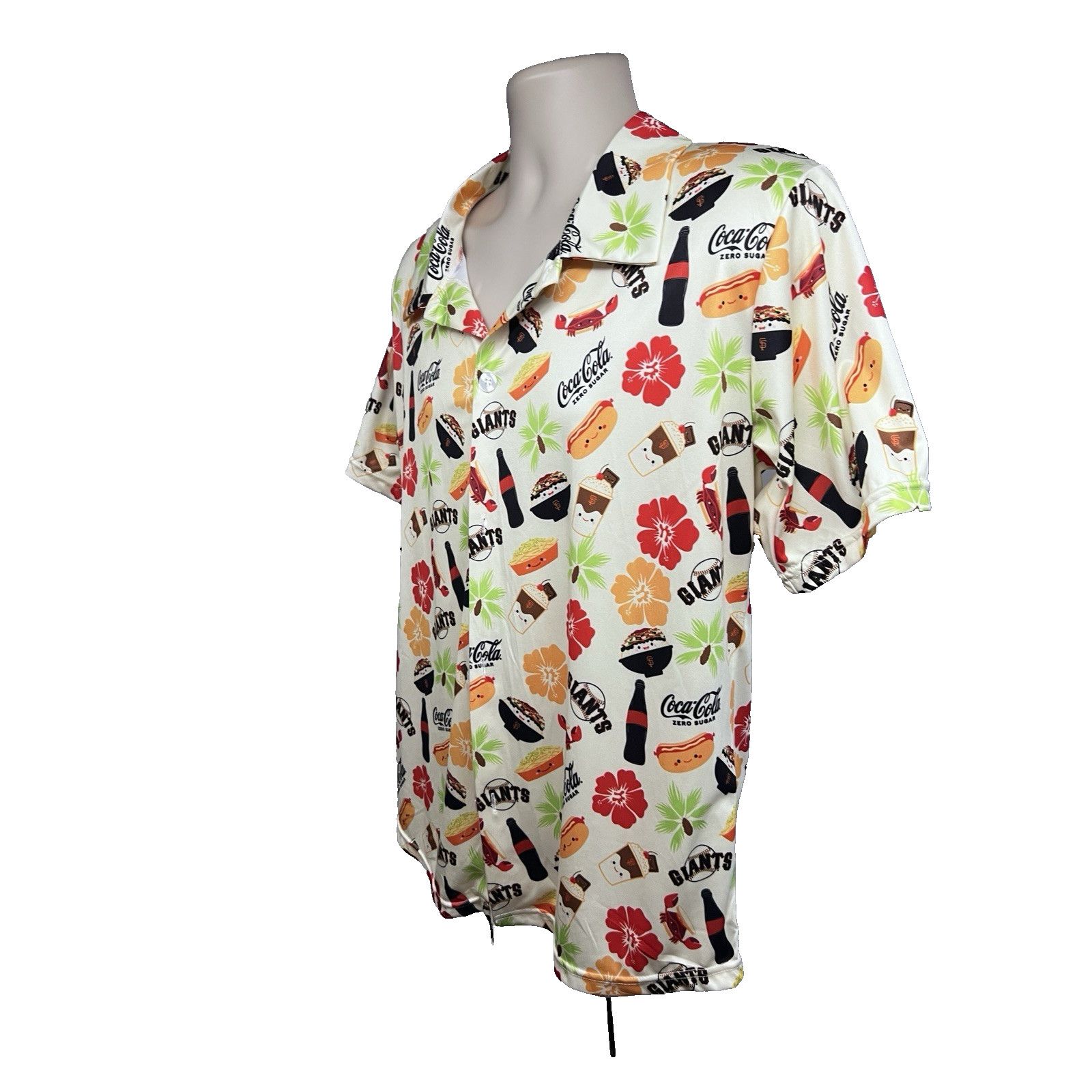 Other SF Giants Baseball Park Hawaiian Foodie Button Up Shirt M Size US M / EU 48-50 / 2 - 3 Thumbnail