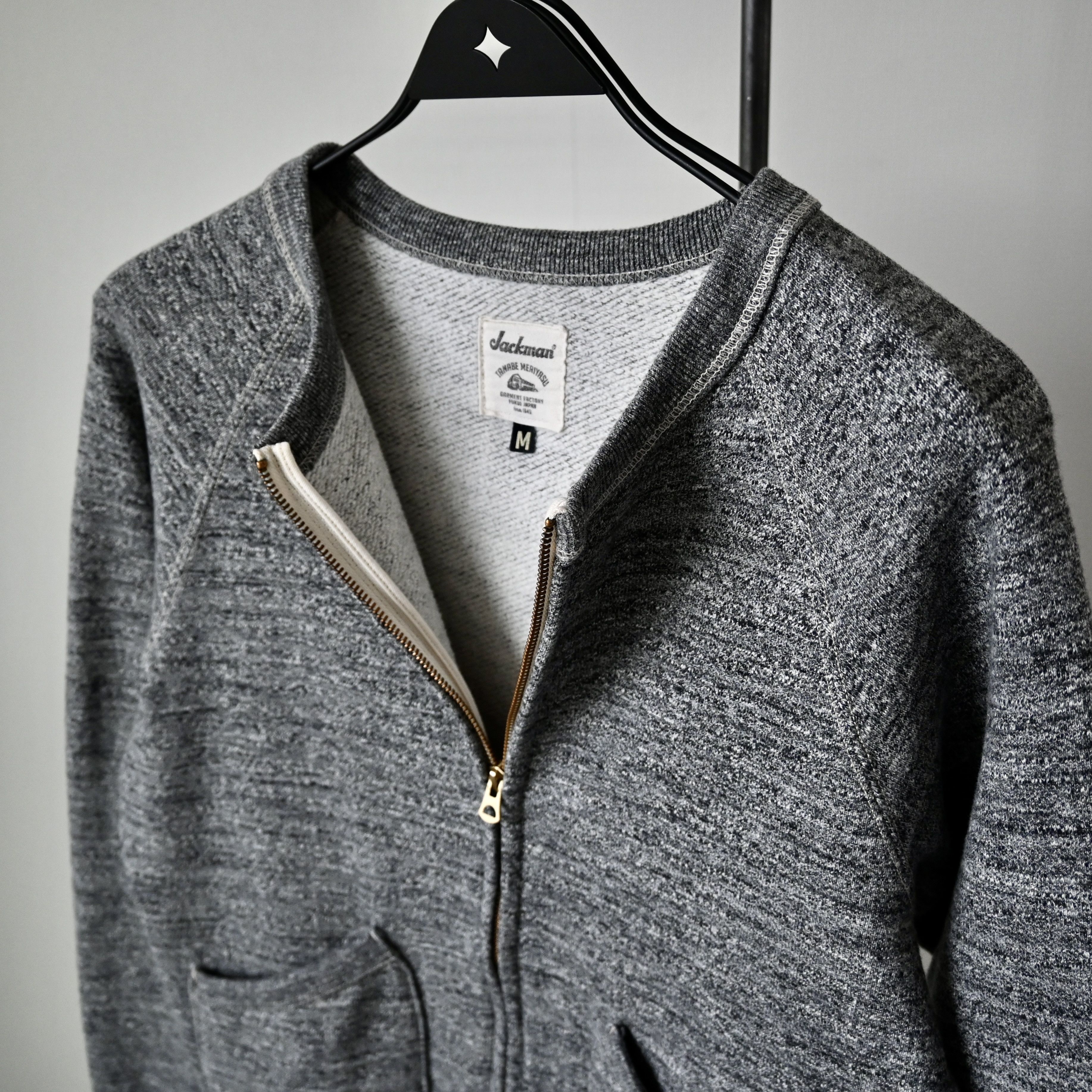 Jackman Jackman Tanabe Meriyasu zip-up sweatshirt, made in Japan, M Size US S / EU 44-46 / 1 - 5 Thumbnail