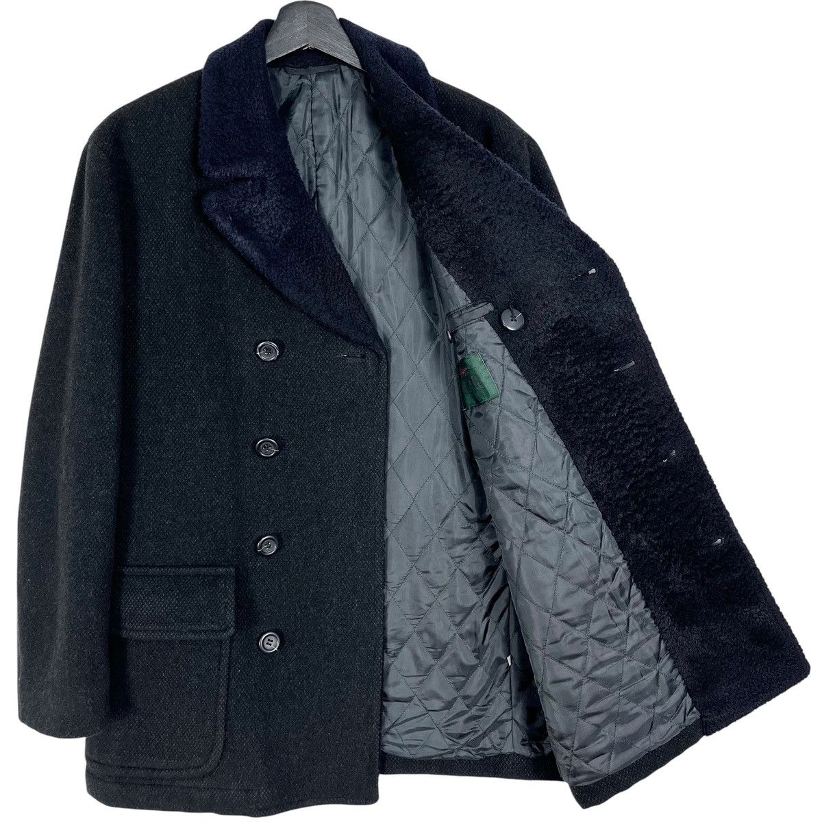 Designer × Y's for Men × Yohji Yamamoto Yohji Yamamoto AAR Design Pea Coat Size US L / EU 52-54 / 3 - 5 Thumbnail