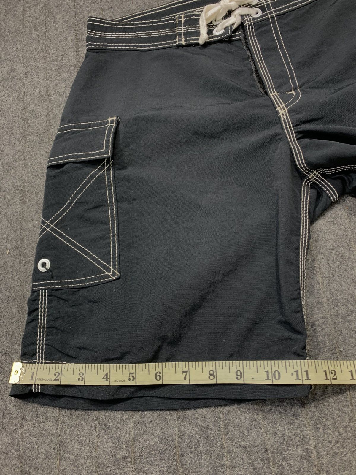 Billabong 90s Billabong Surfwear Short Plain Side Pocket Made In Usa Size US 29 - 10 Thumbnail