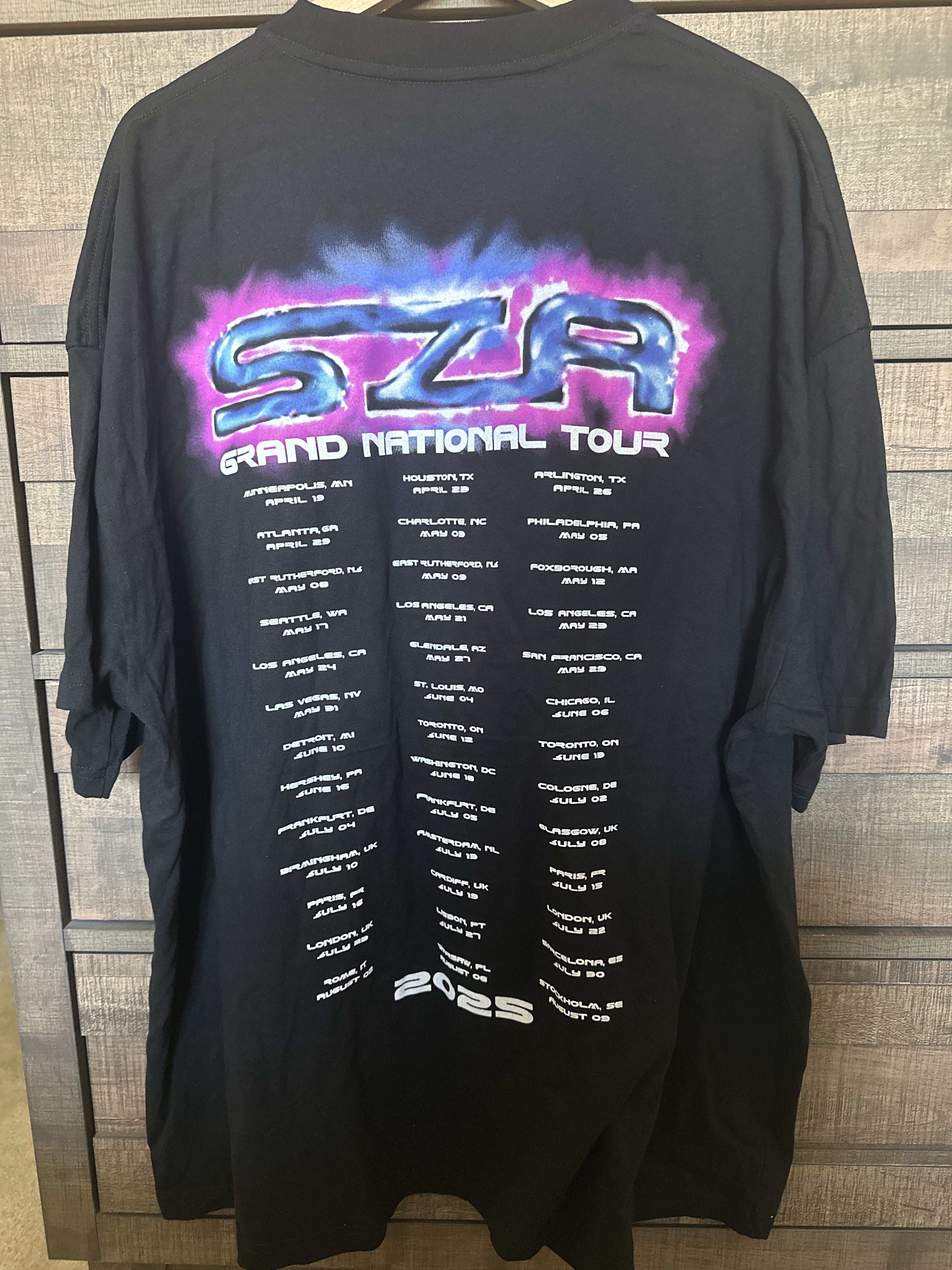 Band Tees Butterfly Grand National Tour Tee Size US XXL / EU 58 / 5 - 4 Thumbnail