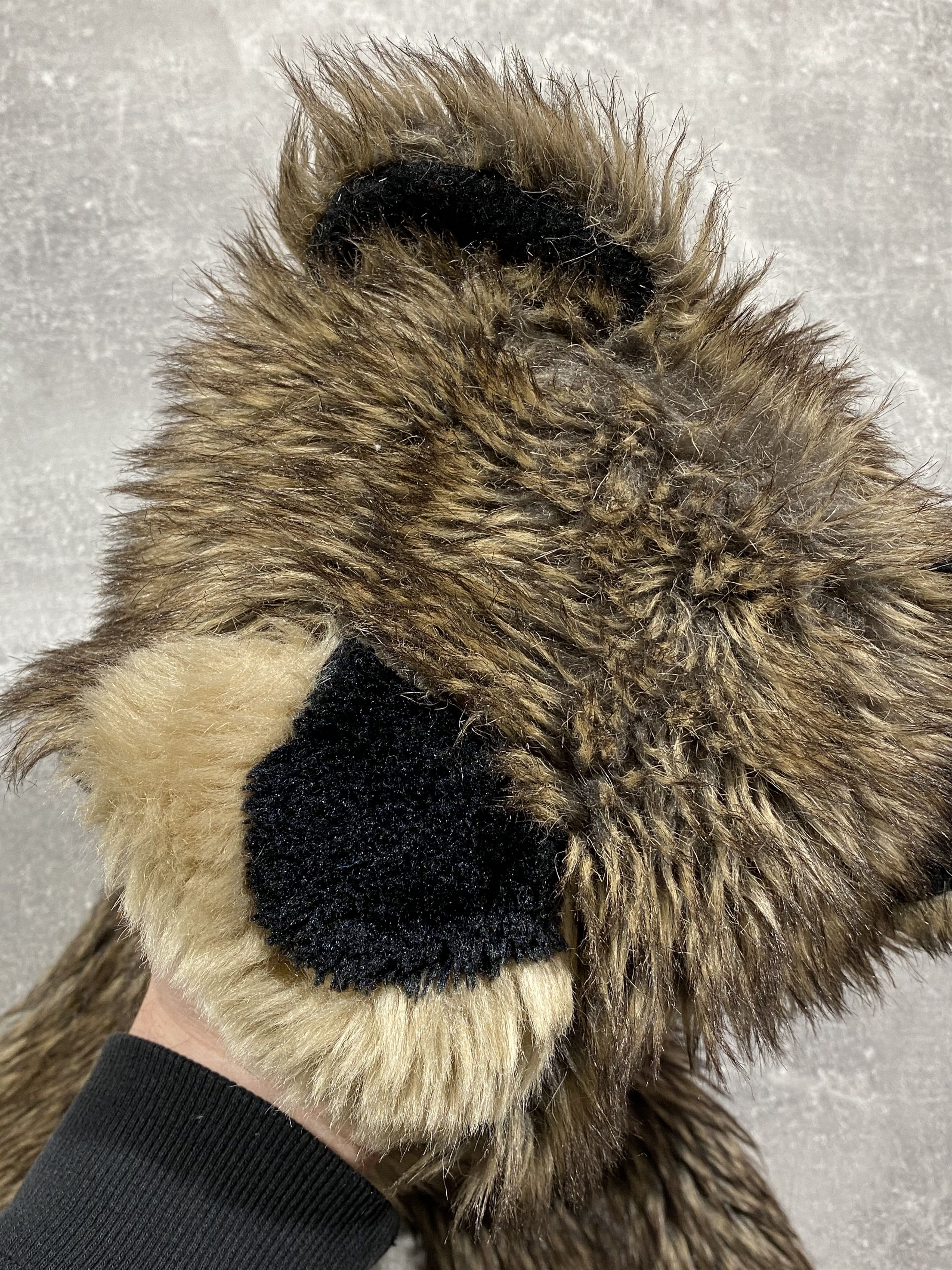 Japanese Brand Vintage Fuzzy hat Bear Face beanie Japan street style Size ONE SIZE - 7 Thumbnail
