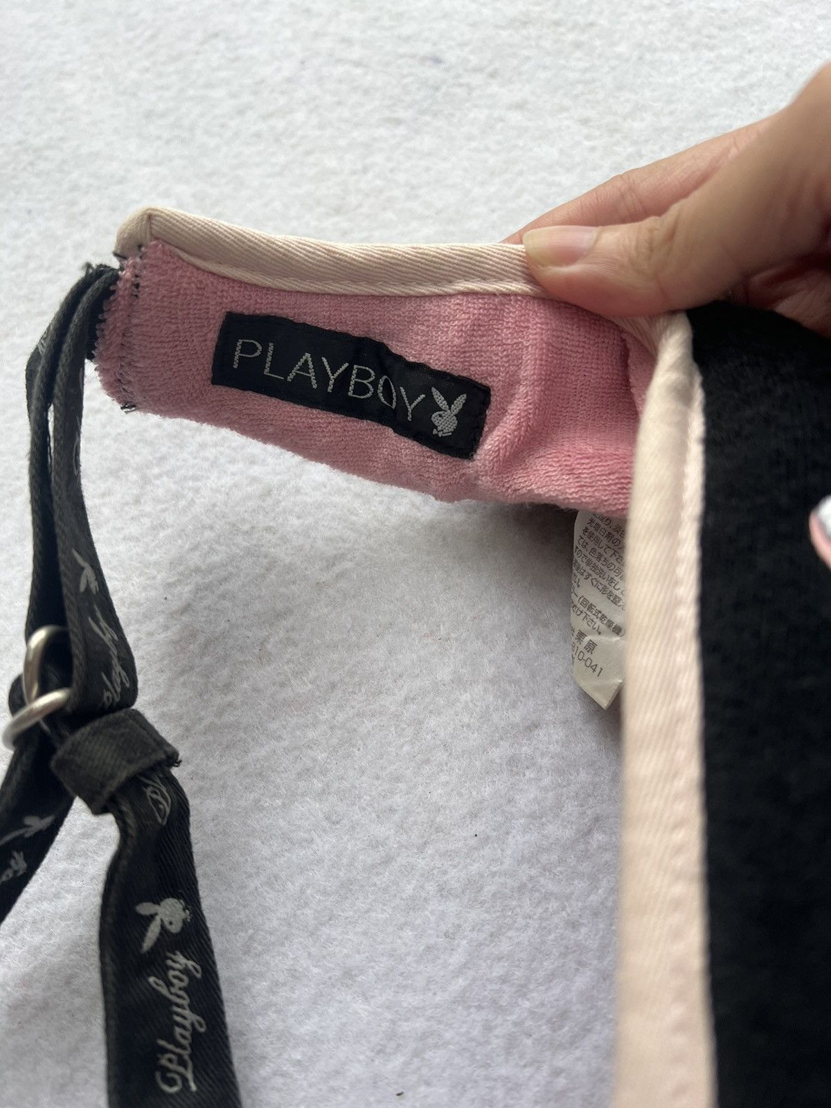 Playboy Y2k Playboy Tennit Cap Size ONE SIZE - 3 Thumbnail