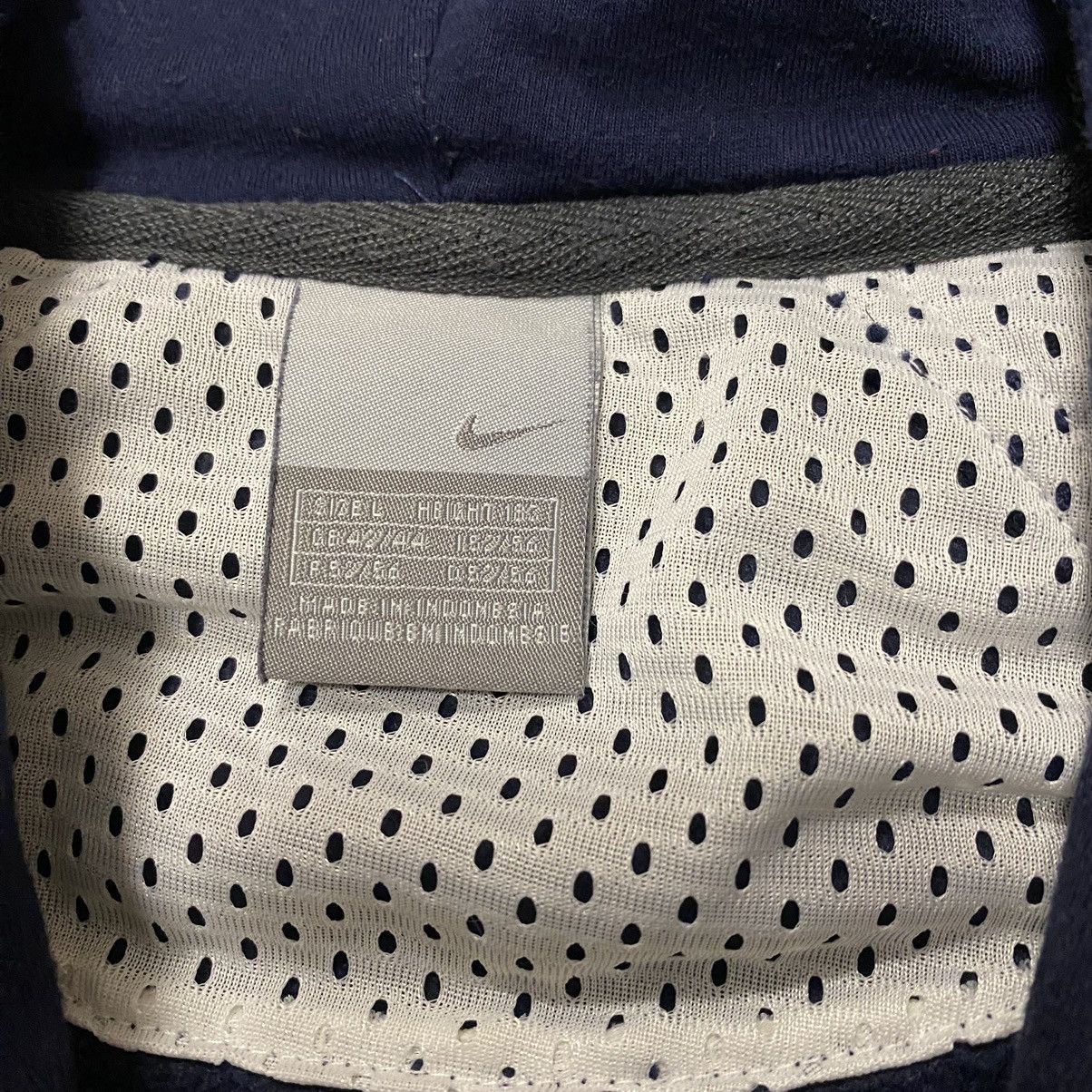 Nike Nike Vintage Full Zip Hoodie Dark Blue Y2K Style Mens Size L Size US L / EU 52-54 / 3 - 7 Thumbnail