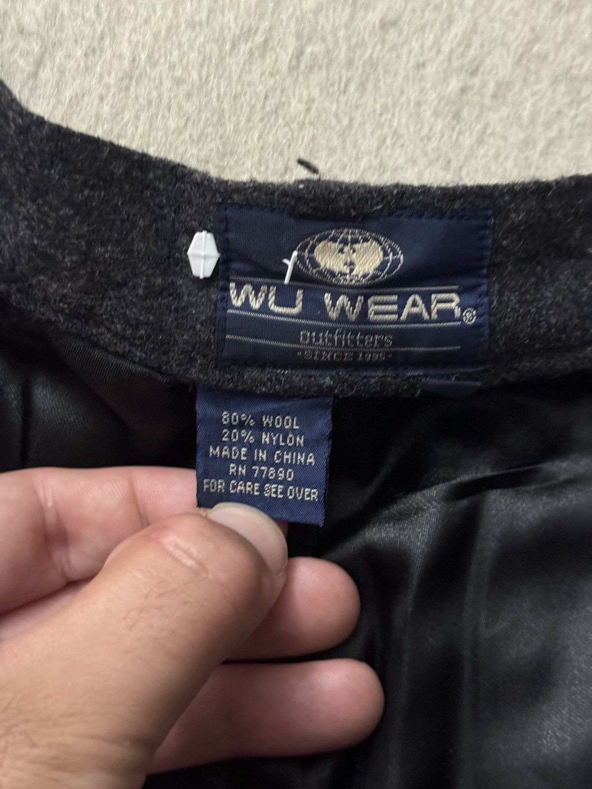 Wu-Tang Clan Vintage 90s Wutang Wu Tang Wu Wear Cargo Pants 38x32 Baggy Size US 38 / EU 54 - 11 Thumbnail
